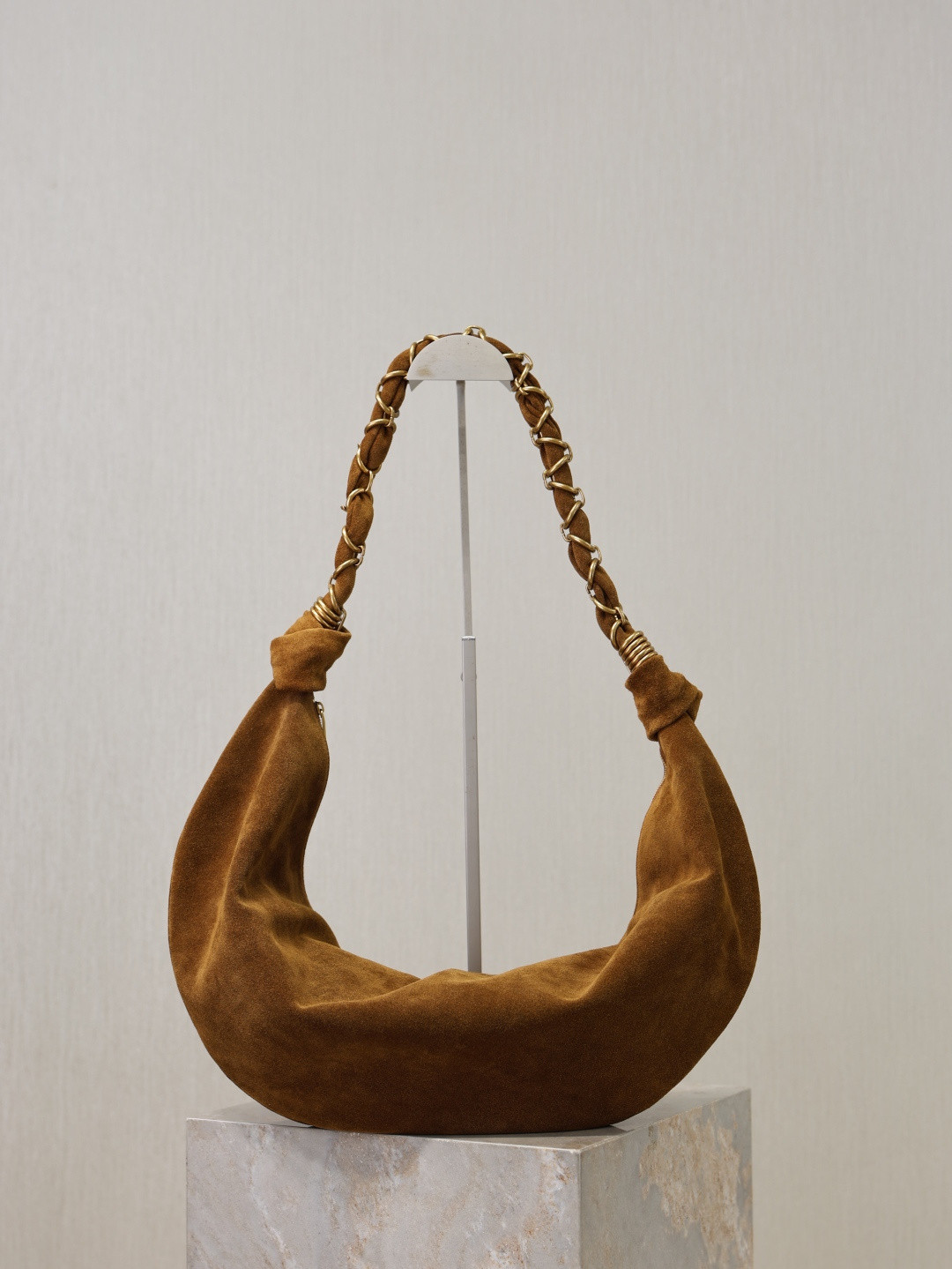 YSL AMALIA Hobo in Suede 23-62x28x4cm - Image 2