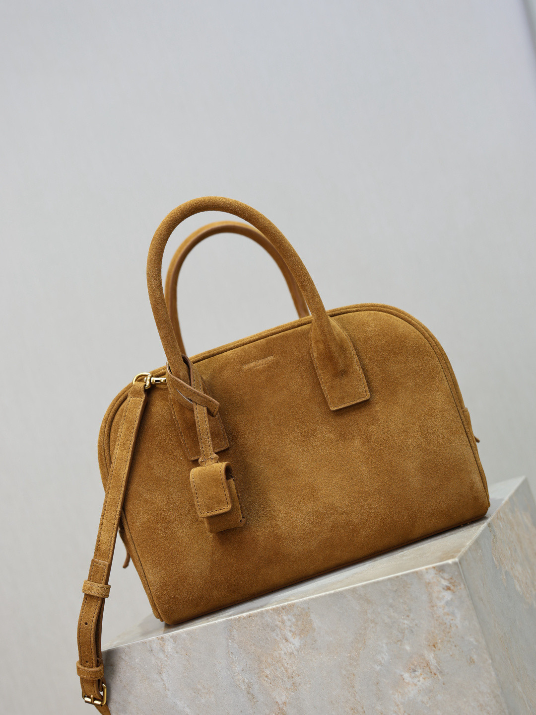 YSL SAC DE JOUR Small Boston in Suede 27x18x15cm - Image 3