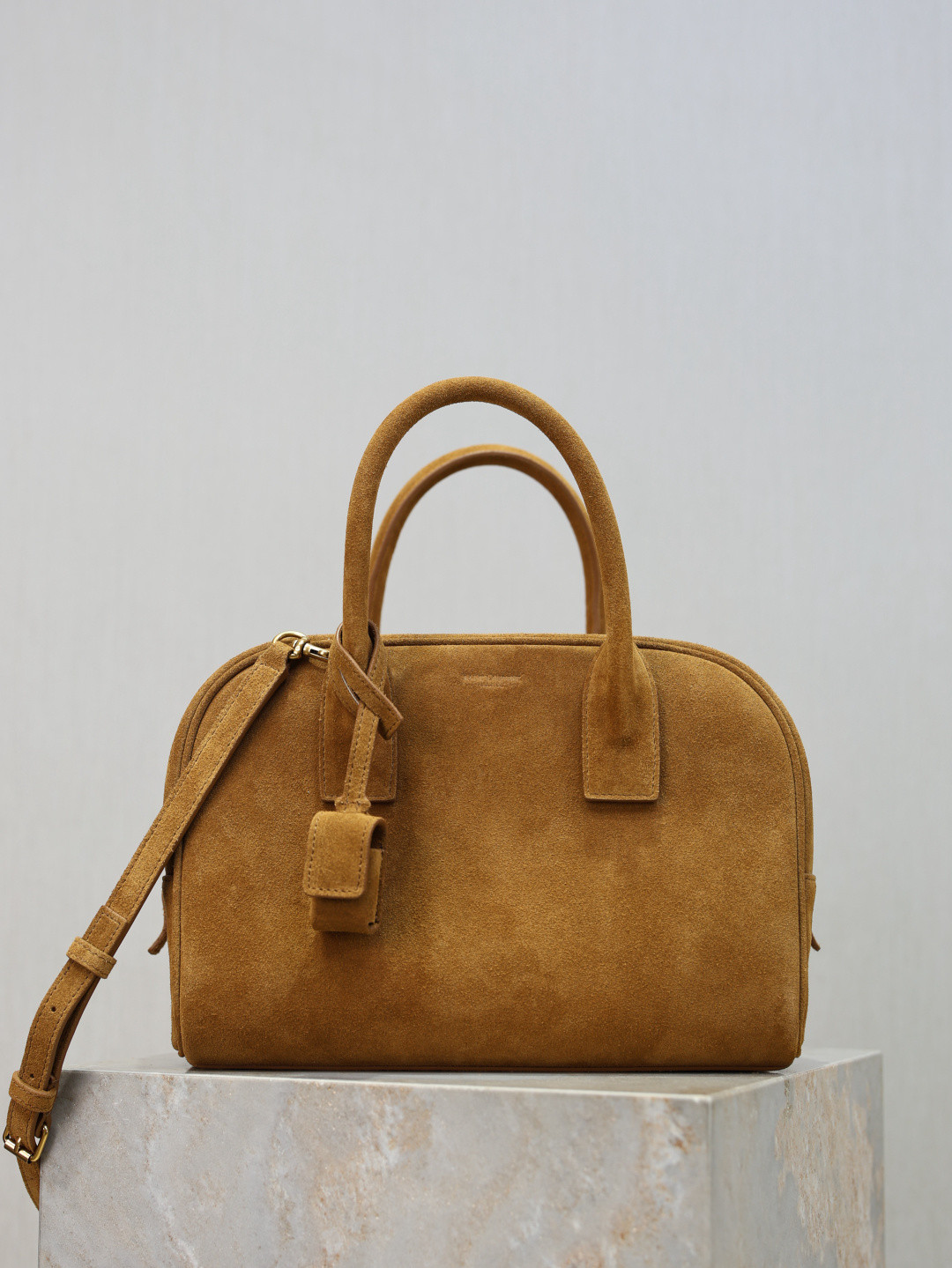 YSL SAC DE JOUR Small Boston in Suede 27x18x15cm - Image 2