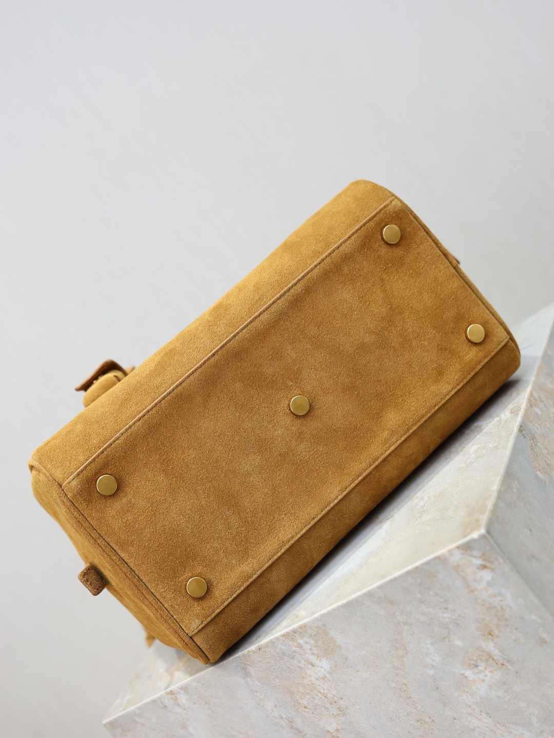 YSL SAC DE JOUR Small Boston in Suede 27x18x15cm - Image 9