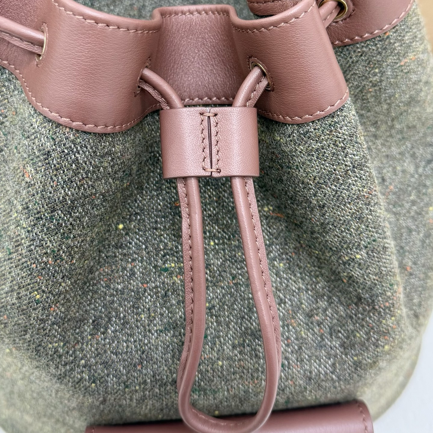 Loro Piana Extra Drawstring Backpack L27 25x27x14cm - Image 9