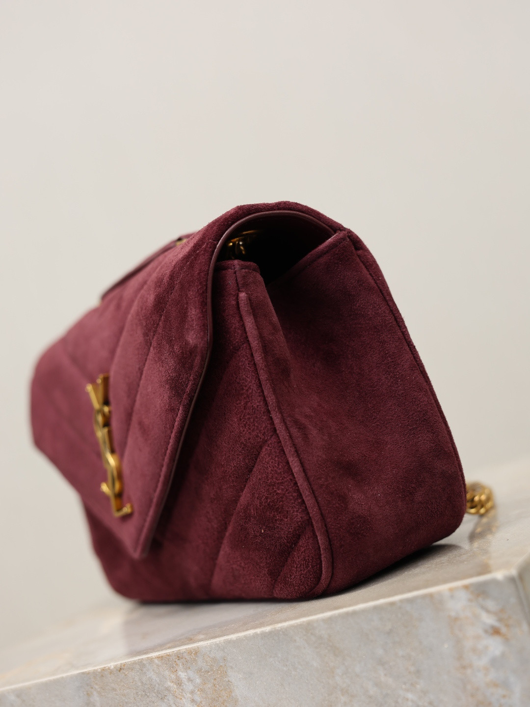 YSL LOULOU small in Suede 24x14x6cm - Image 5