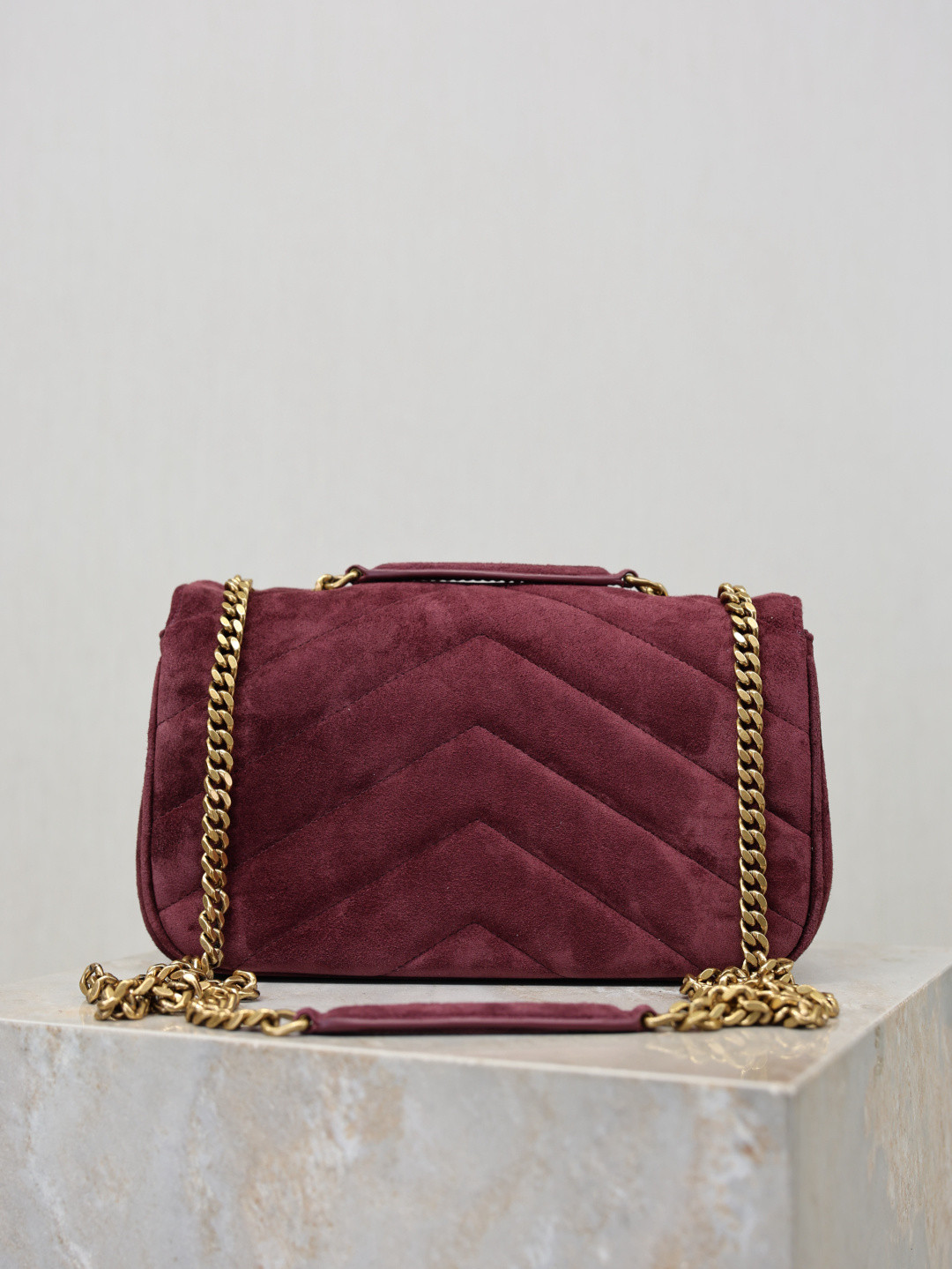 YSL LOULOU small in Suede 24x14x6cm - Image 6
