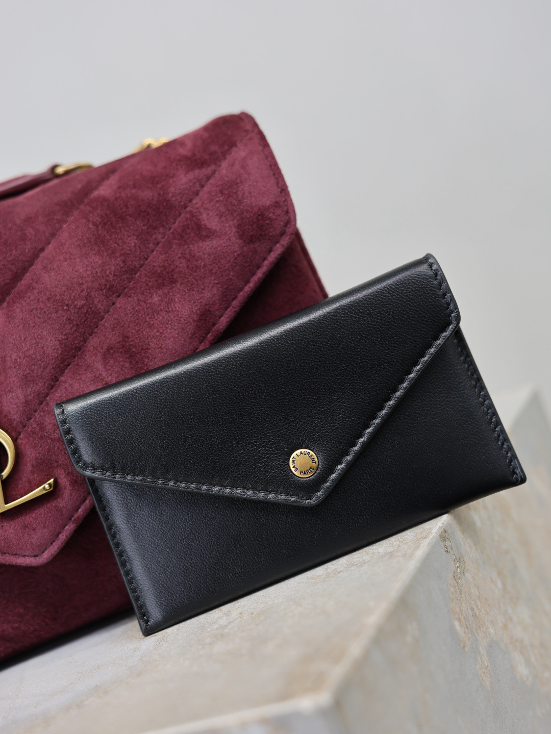 YSL LOULOU small in Suede 24x14x6cm - Image 14