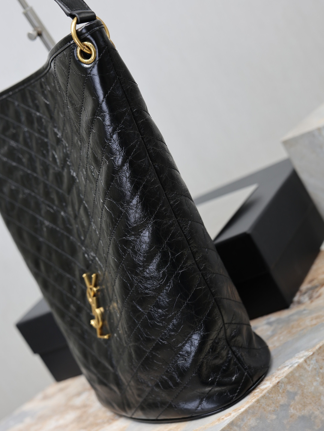 YSL NIKI Supple Bucket 33x16x40cm - Image 12
