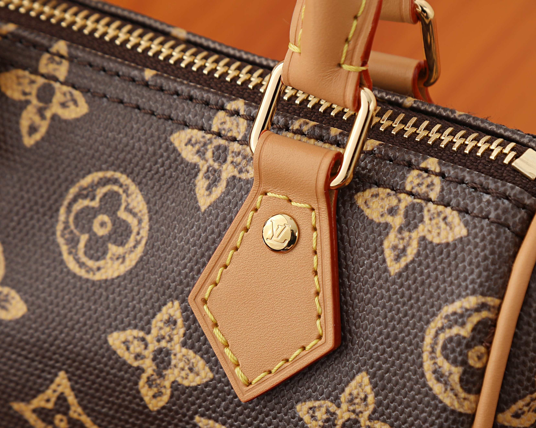 LV NANO SPEEDY Handbag M27610 10x7.5x16cm - Image 11