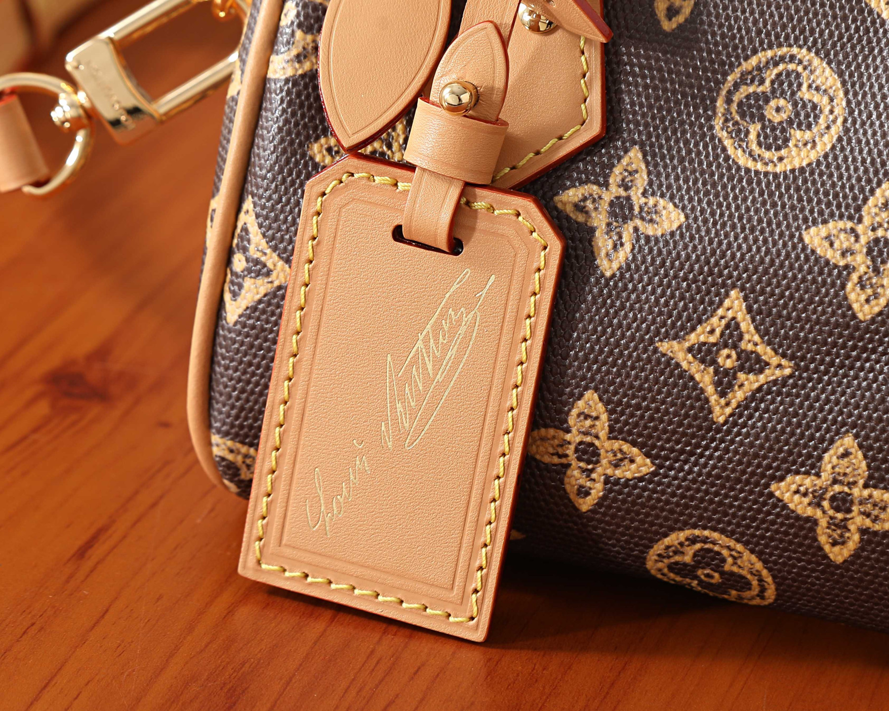 LV NANO SPEEDY Handbag M27610 10x7.5x16cm - Image 12
