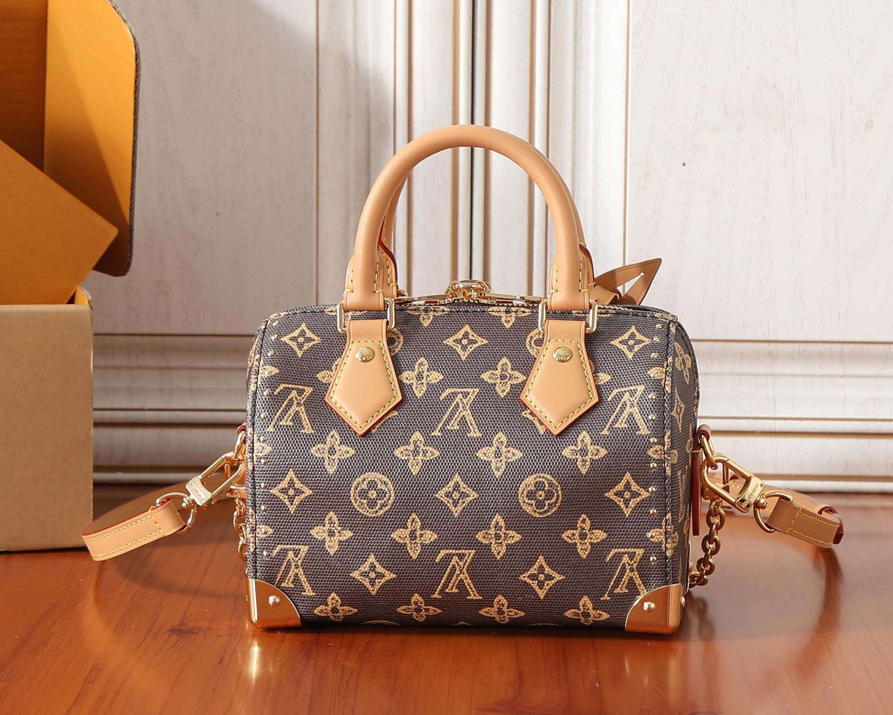 LV SPEEDY TRUNK 20 Handbag M28102 (20.5*13.5*11cm) - Image 4