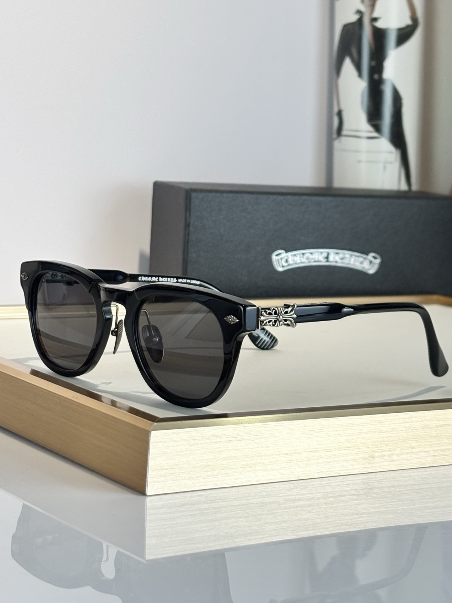 Chrome Hearts Glasses RODSICLE 51-23-147 - Image 6
