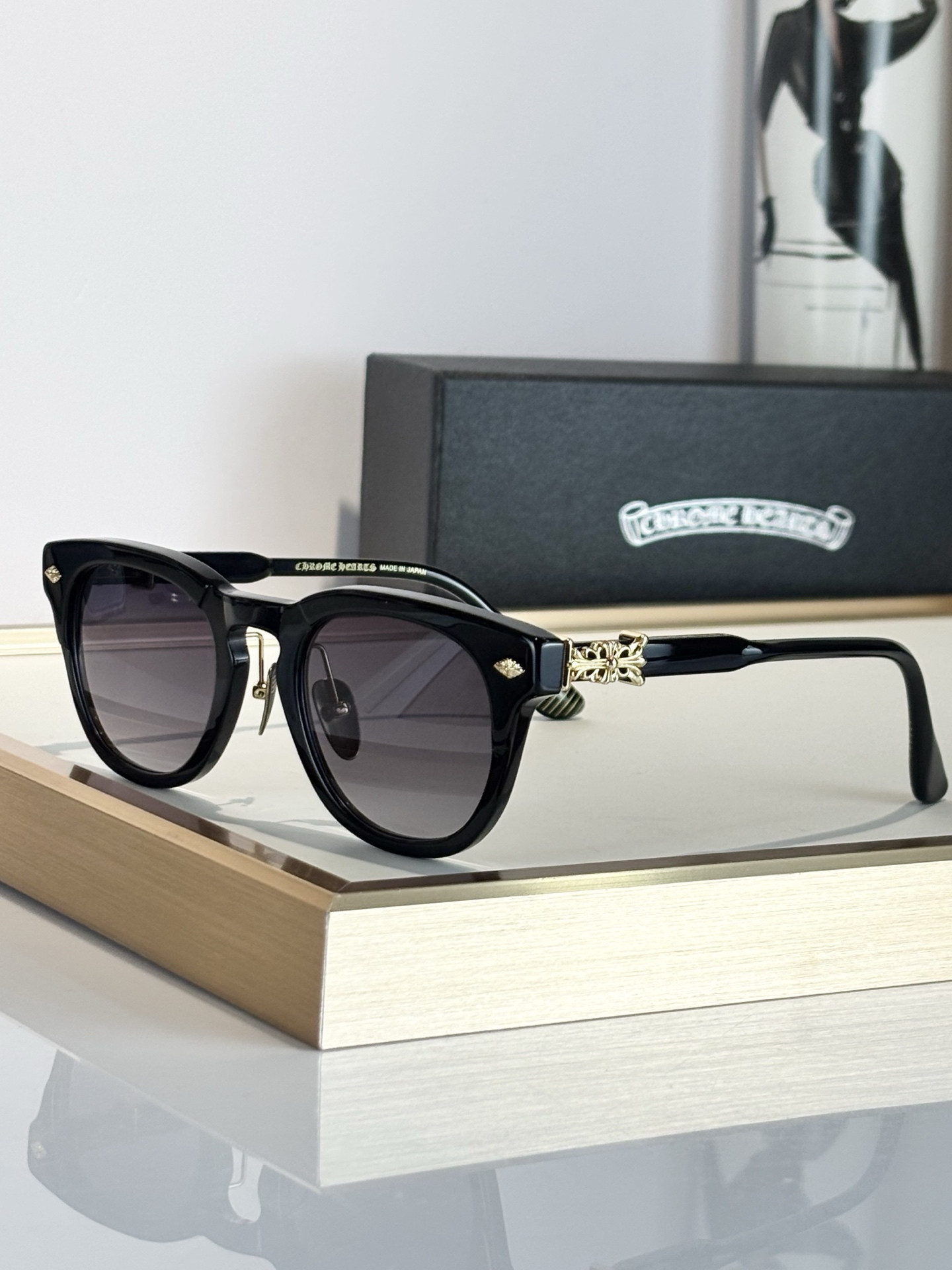 Chrome Hearts Glasses RODSICLE 51-23-147 - Image 5