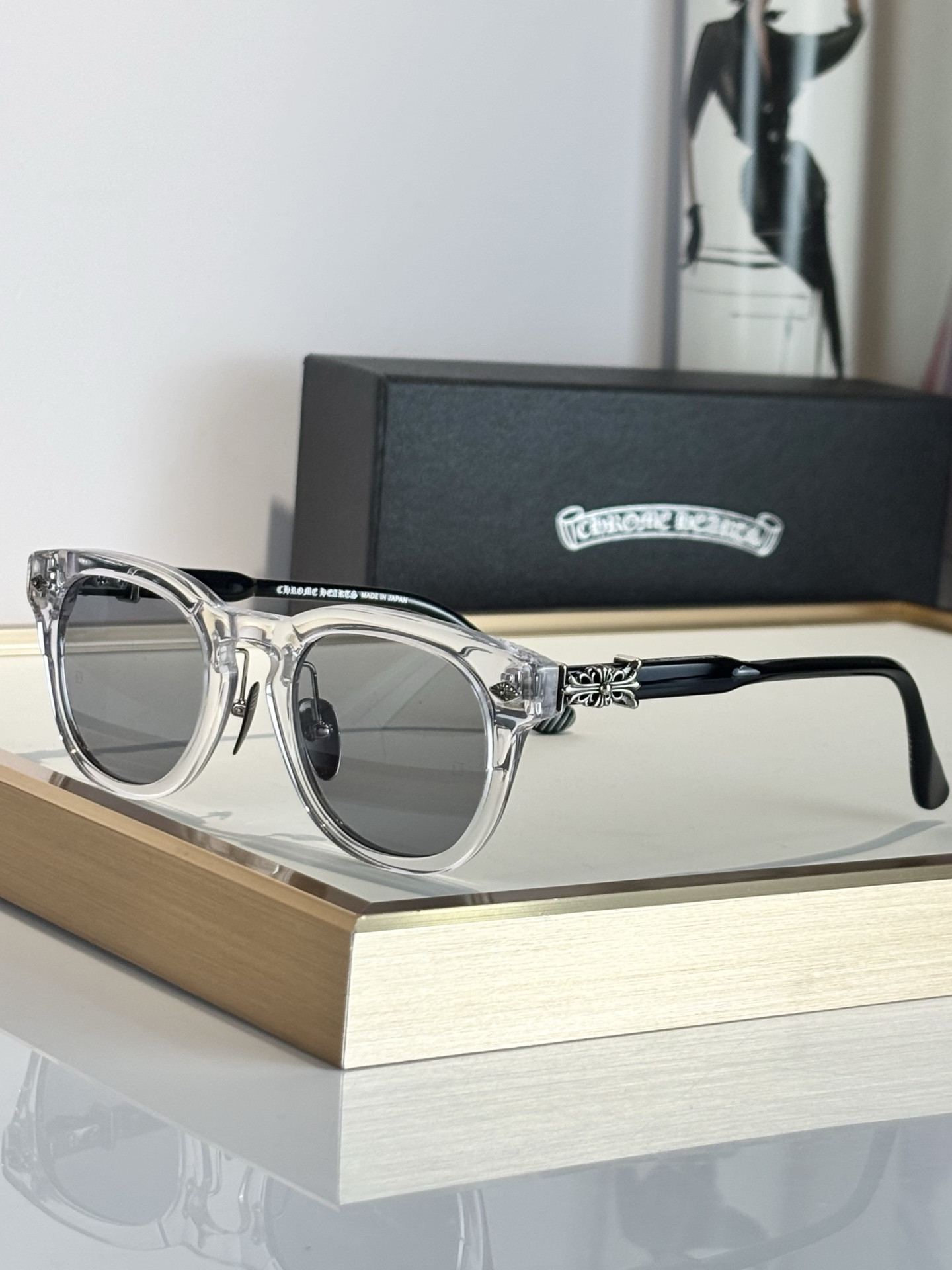 Chrome Hearts Glasses RODSICLE 51-23-147 - Image 8