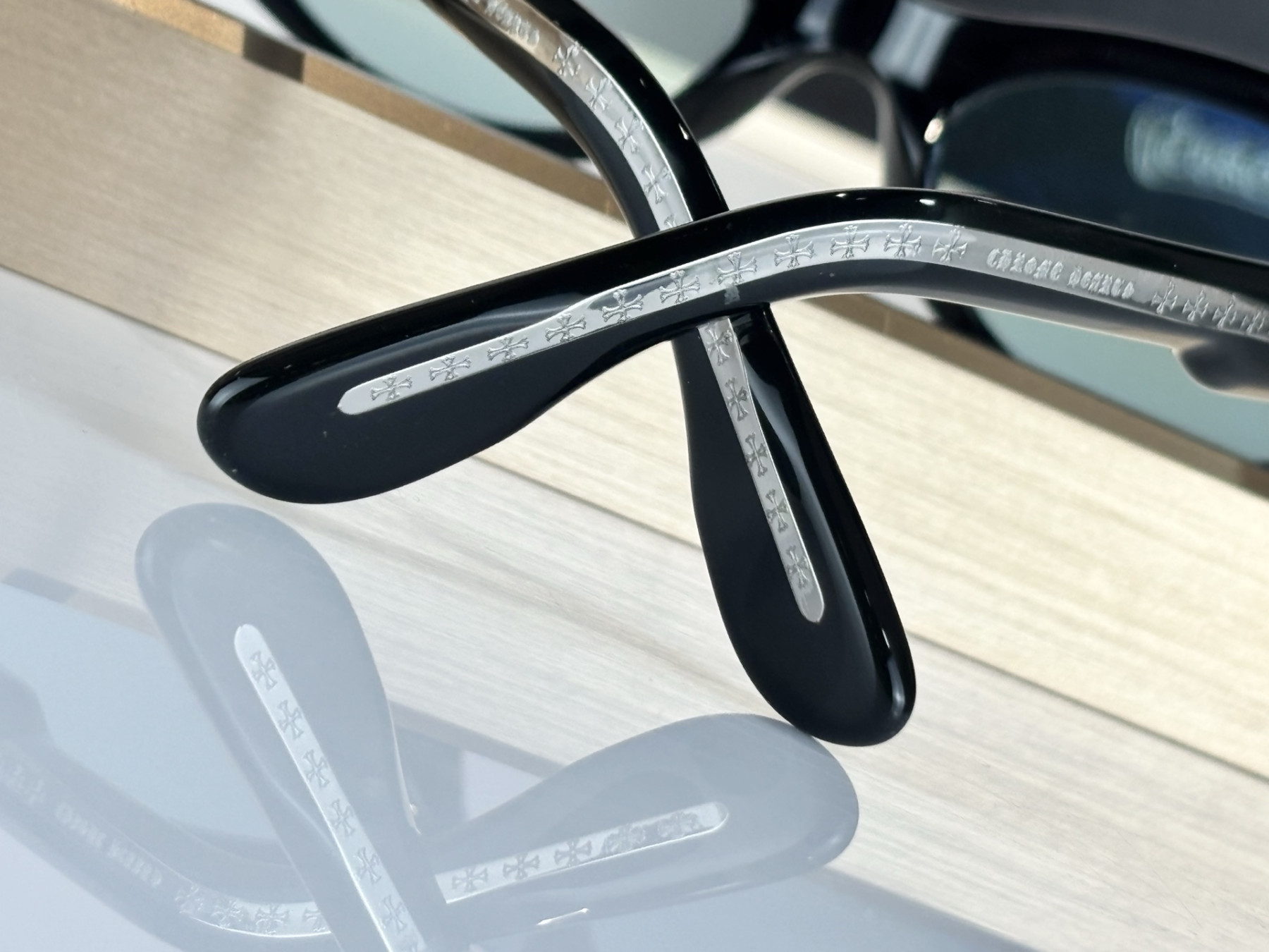 Chrome Hearts Glasses BLASTER 54-20-144 - Image 9