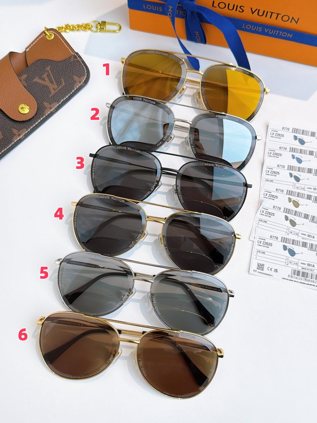 LV Glasses Z2625 63-14-145 - Image 2