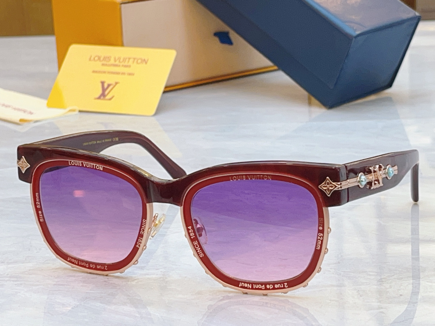 LV Glasses Z2022U 53-21-140 - Image 7