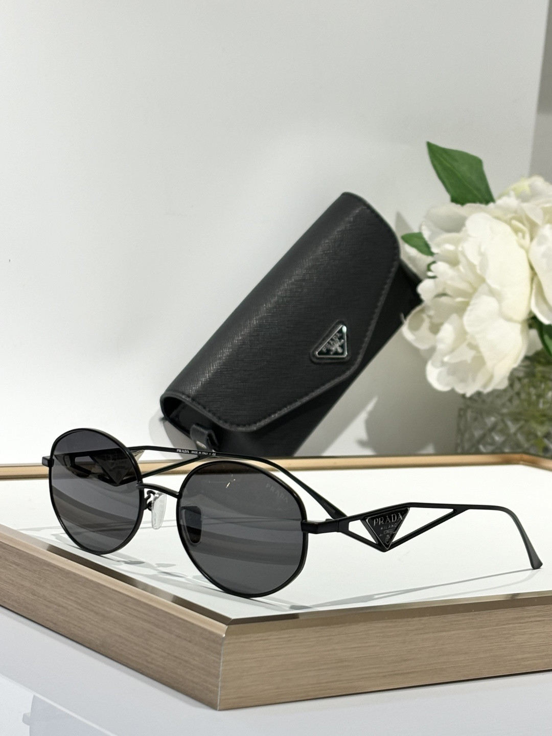 Prada Glasses SPR60Y 57-18-140 - Image 5