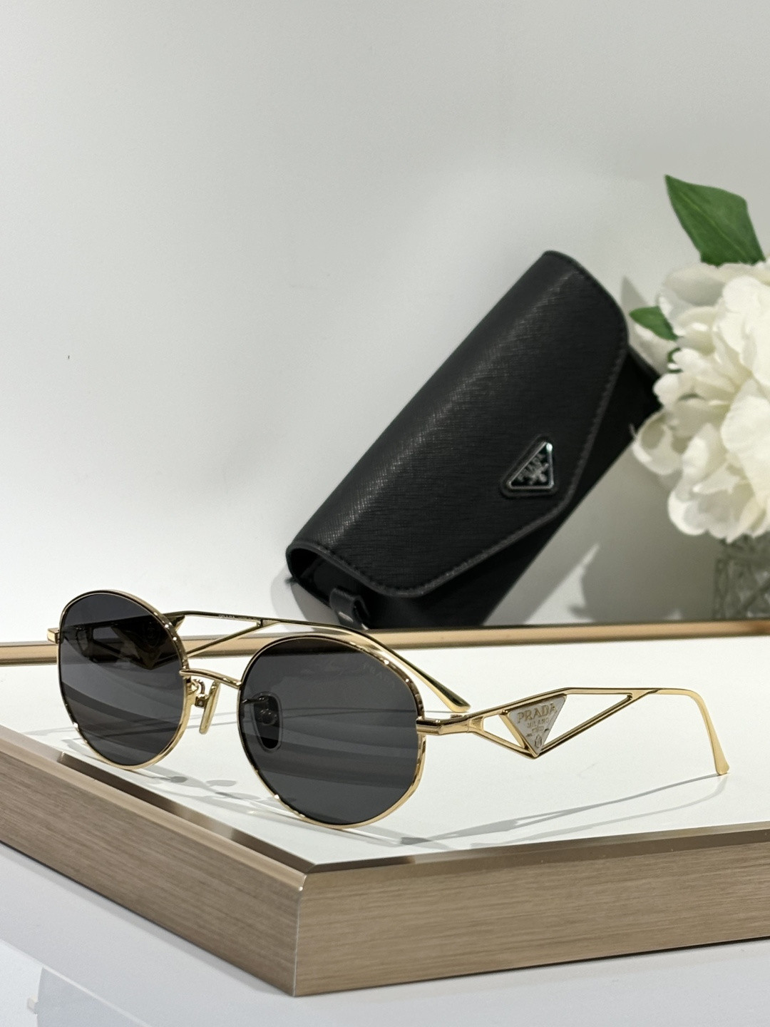 Prada Glasses SPR60Y 57-18-140 - Image 7