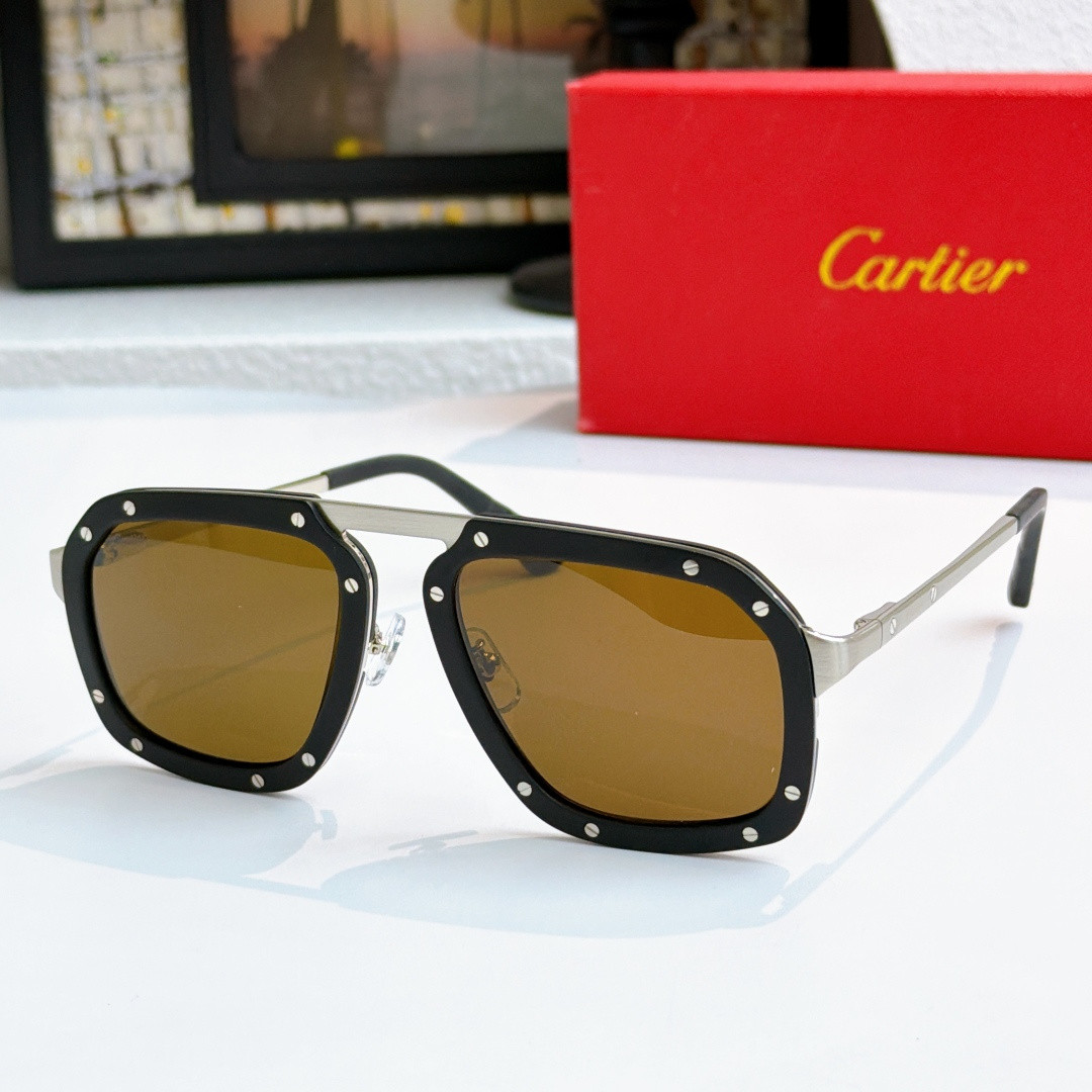 Cartier Glasses CT0573S 55-20-145 - Image 9