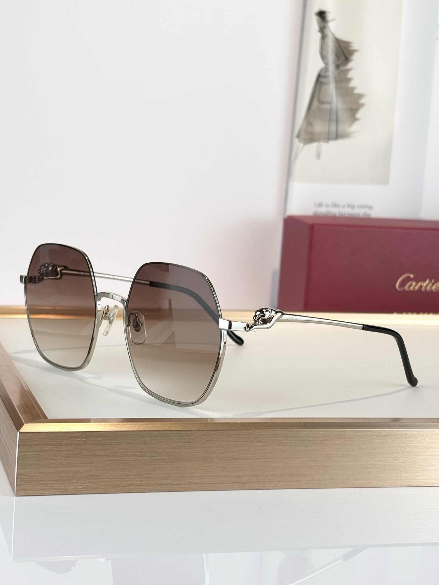 Cartier Glasses CT0267S 58-21-145 - Image 3