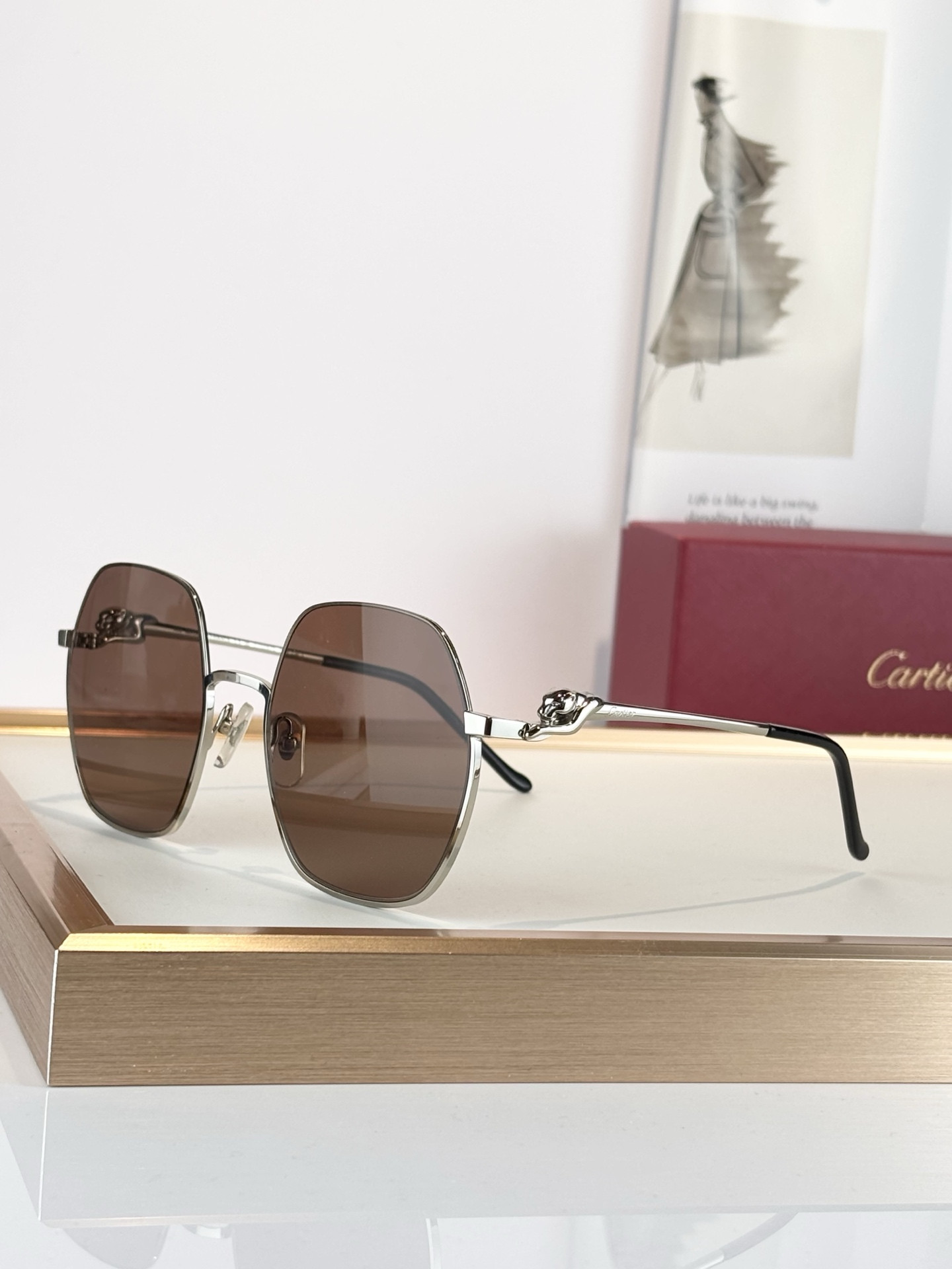 Cartier Glasses CT0267S 58-21-145 - Image 6