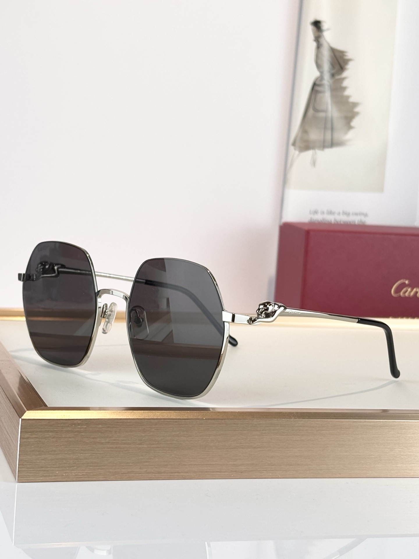 Cartier Glasses CT0267S 58-21-145 - Image 7