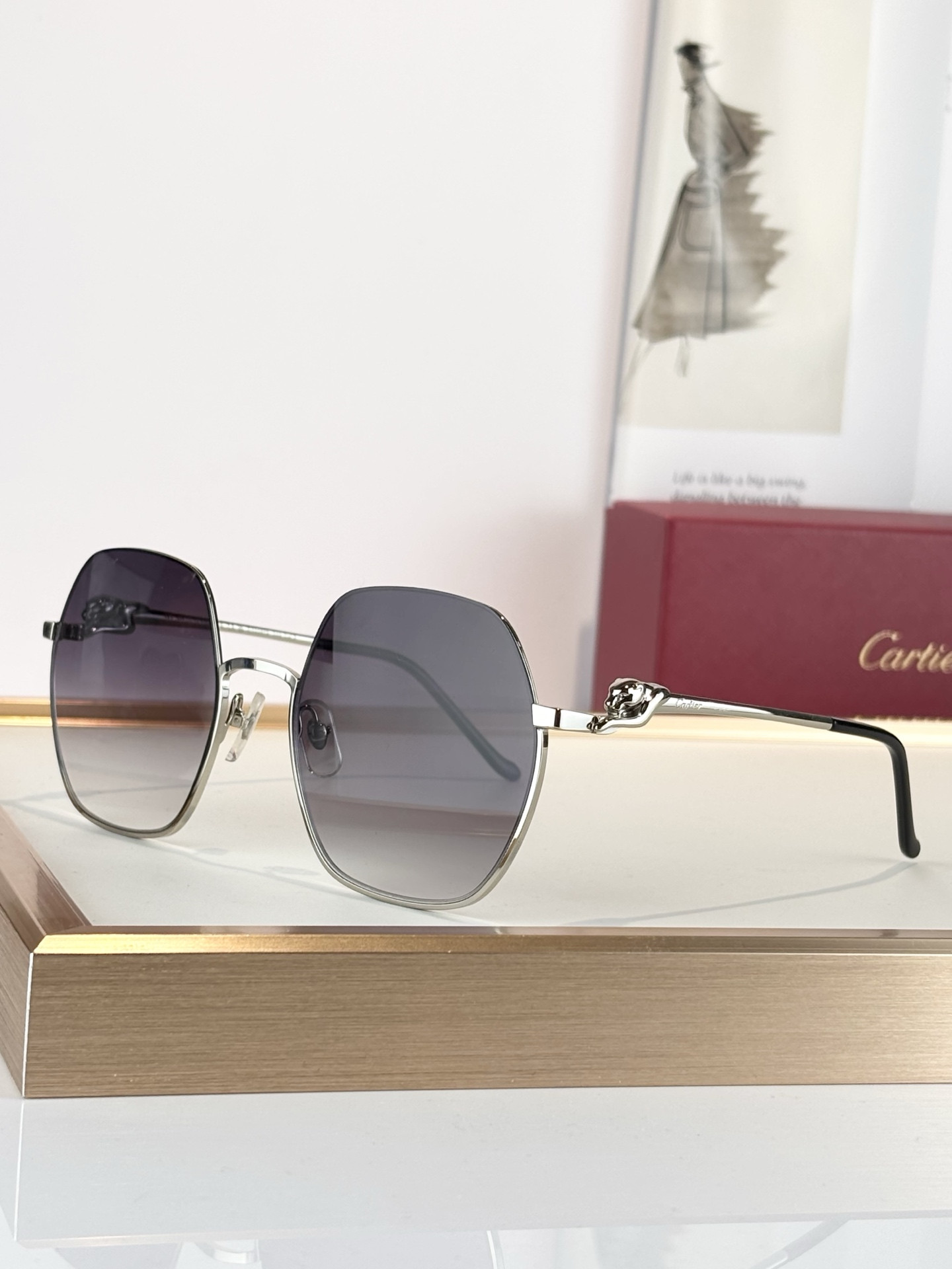 Cartier Glasses CT0267S 58-21-145 - Image 4