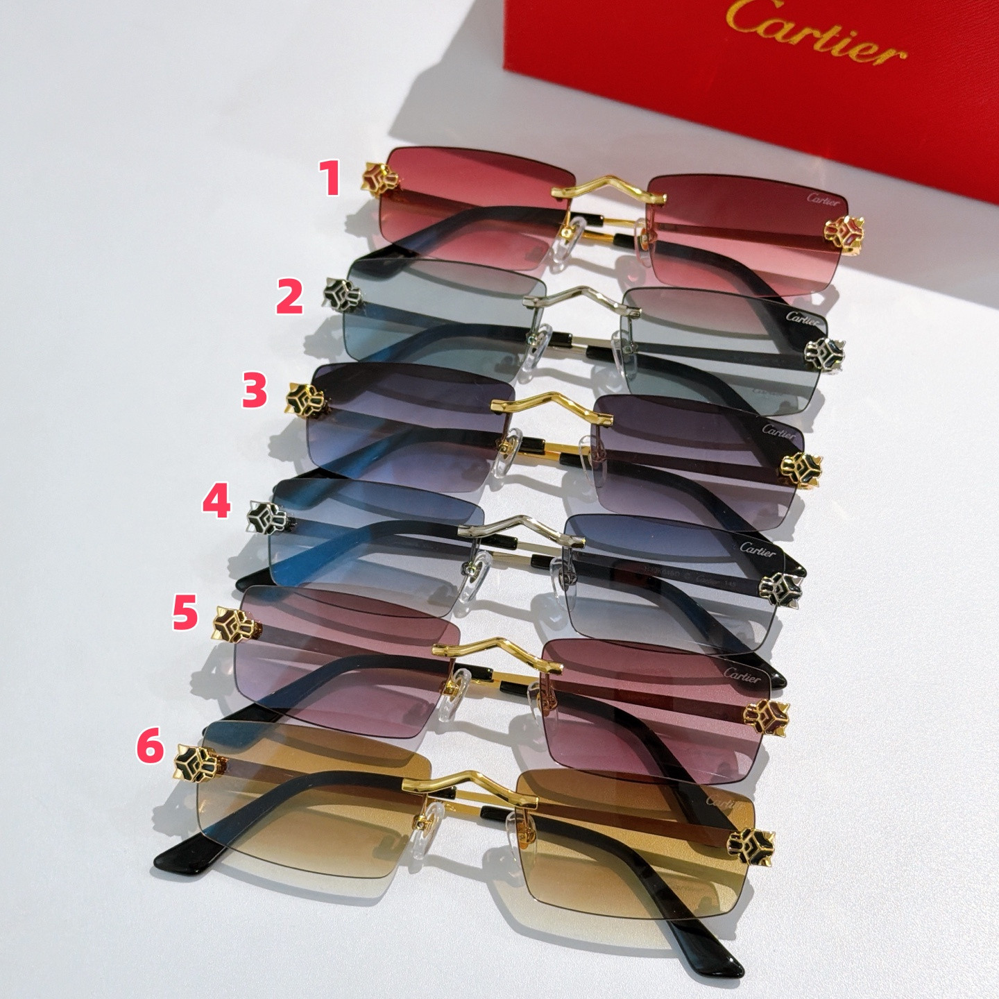 Cartier Glasses CT0598S 55-20-145 - Image 2