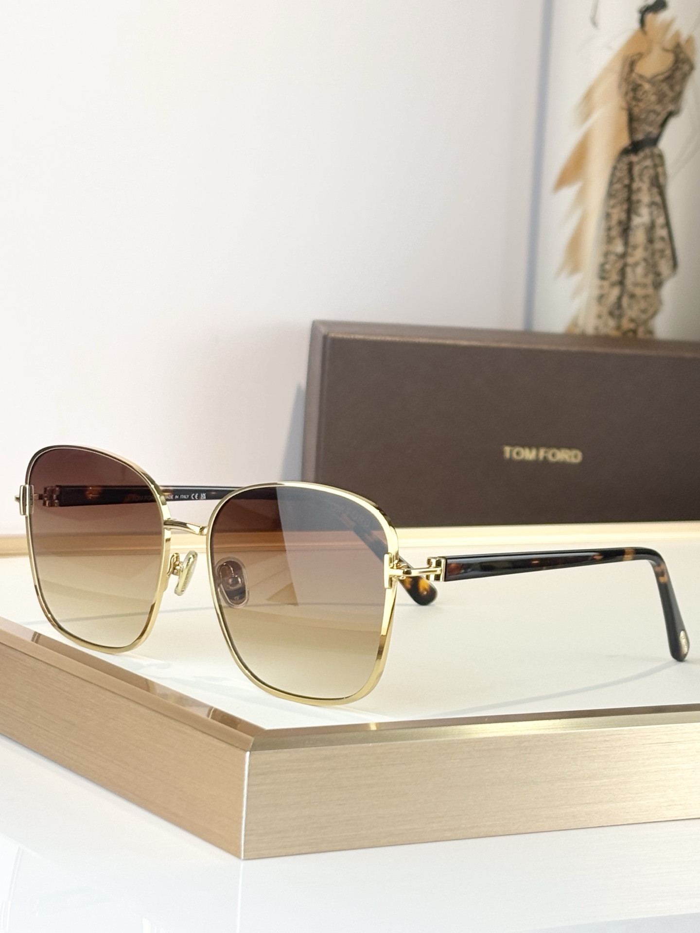 Tom Ford Glasses TF1029 57-17-140 - Image 5