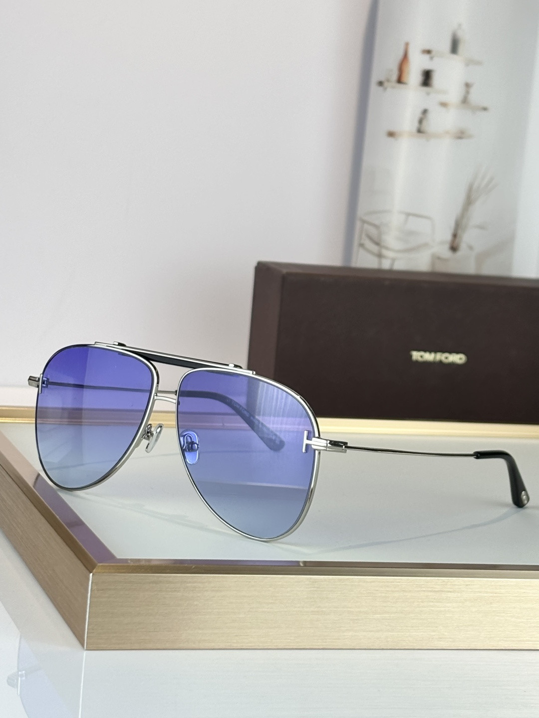 Tom Ford Glasses TF1018 60-11-145 - Image 8