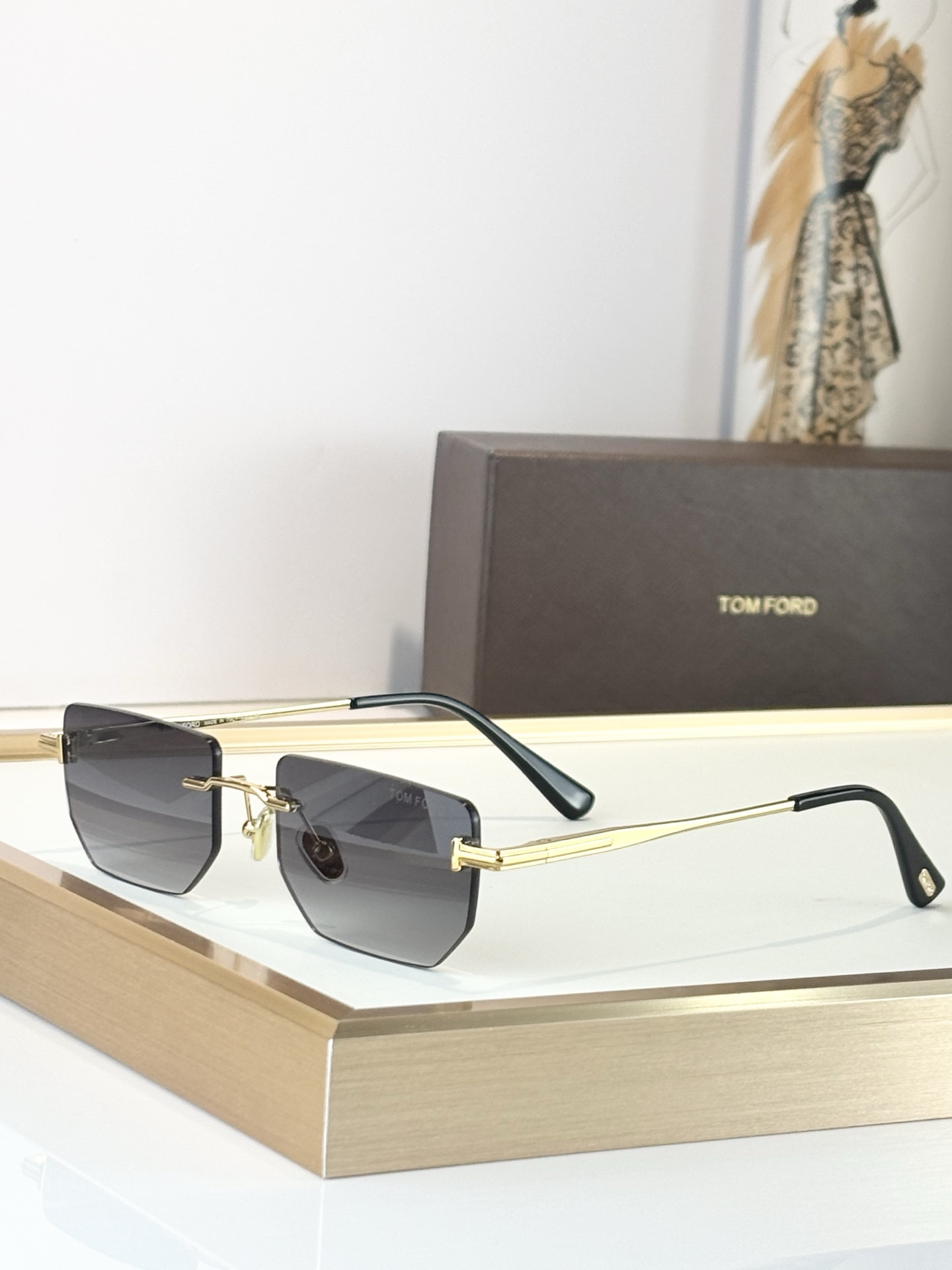 Tom Ford Glasses TF1355 53-19-145 - Image 3