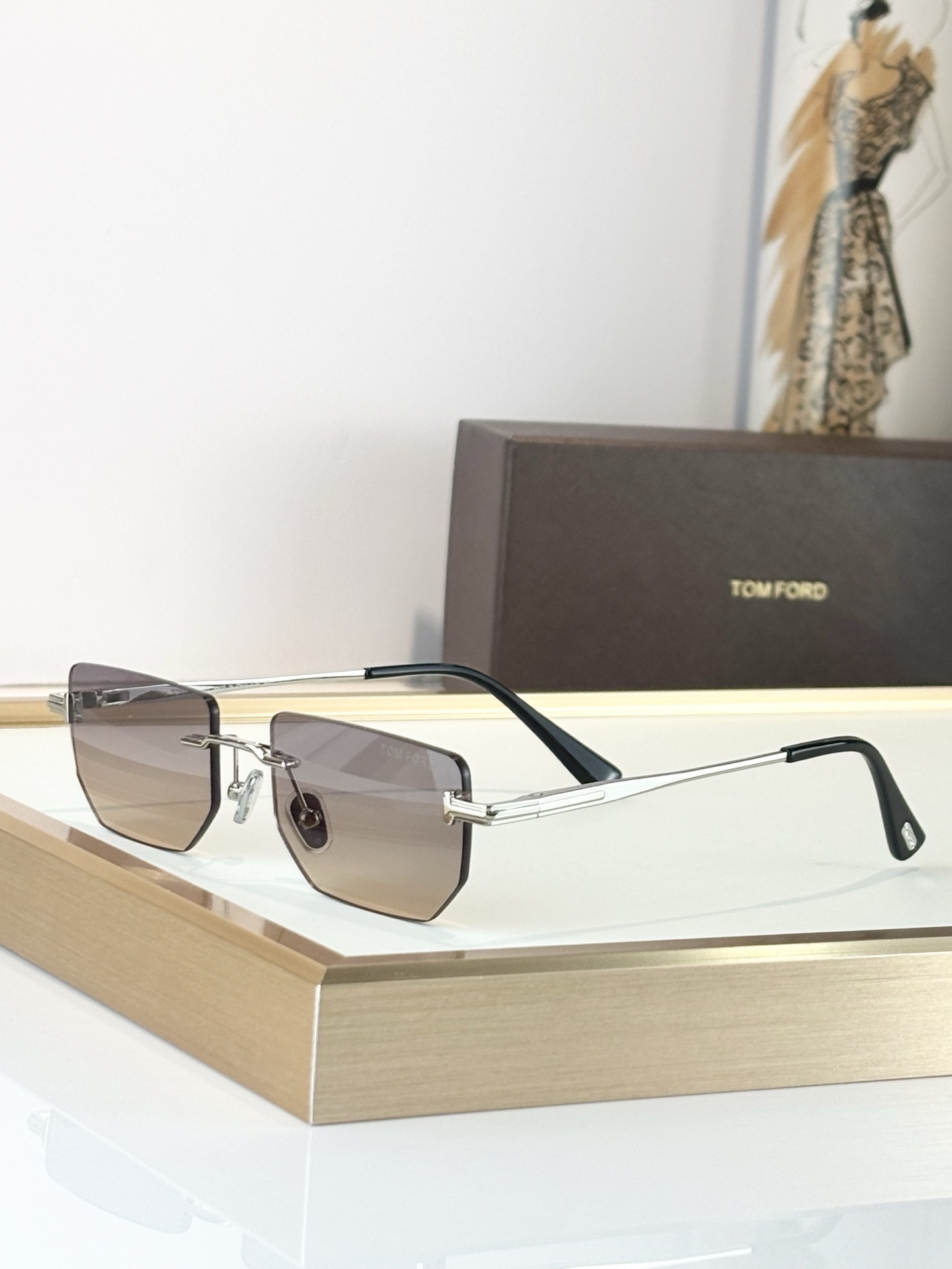 Tom Ford Glasses TF1355 53-19-145 - Image 8