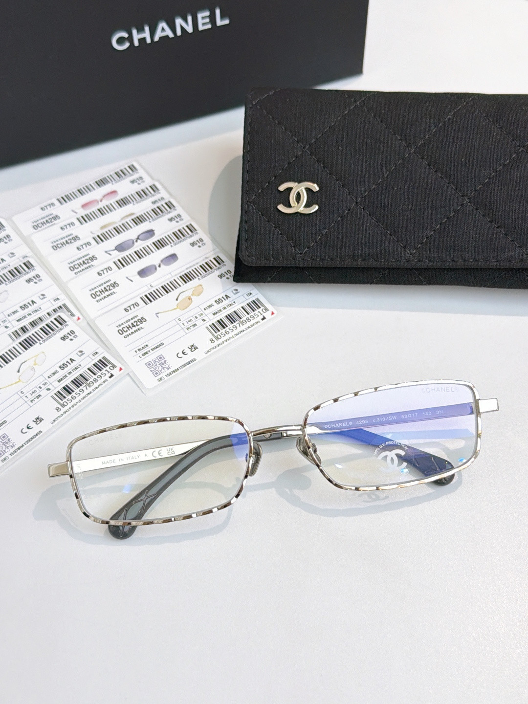 Chanel Glasses CH4295 58-17-140 - Image 12