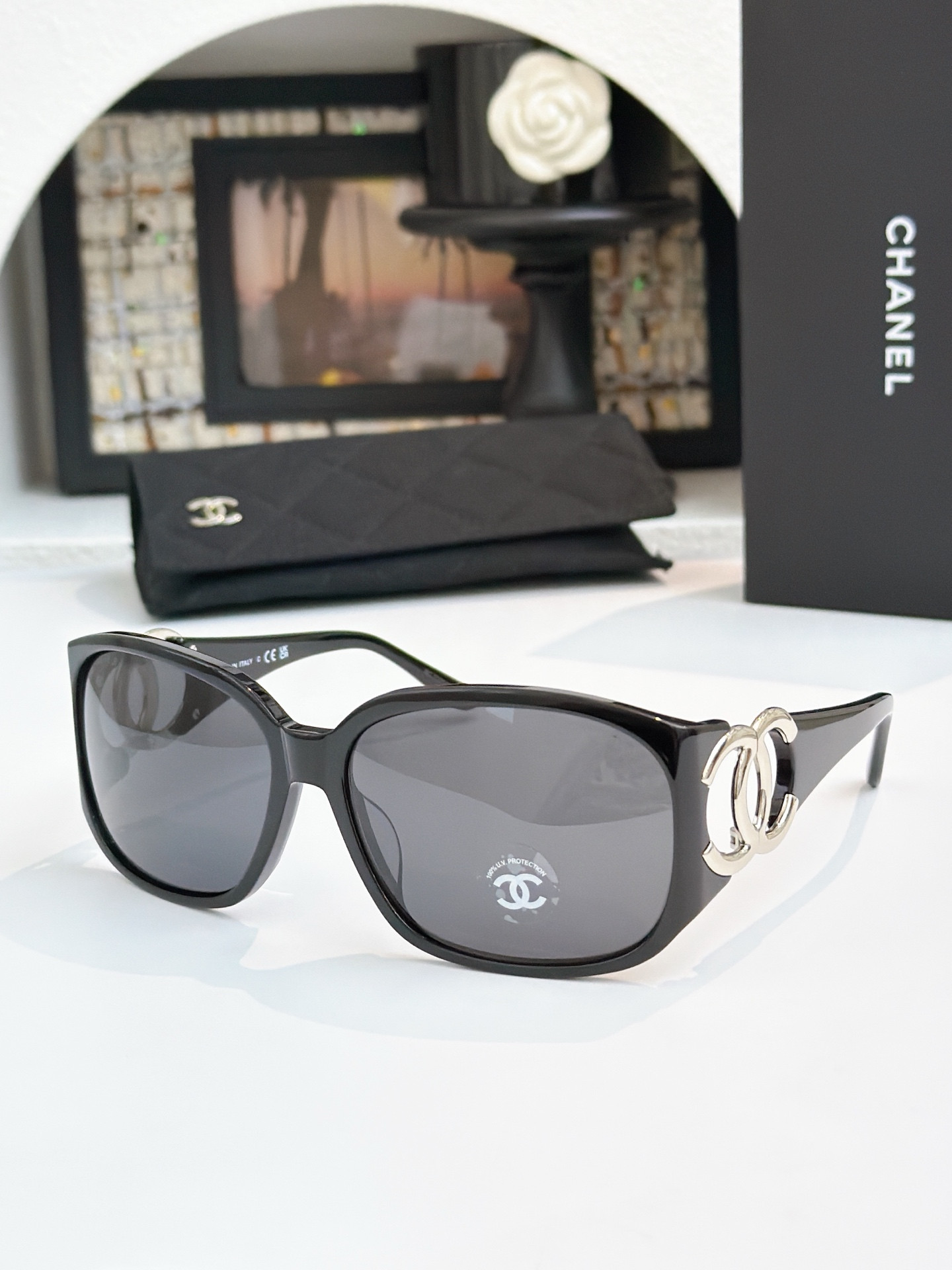 Chanel Glasses 6014 64-16-120 - Image 3