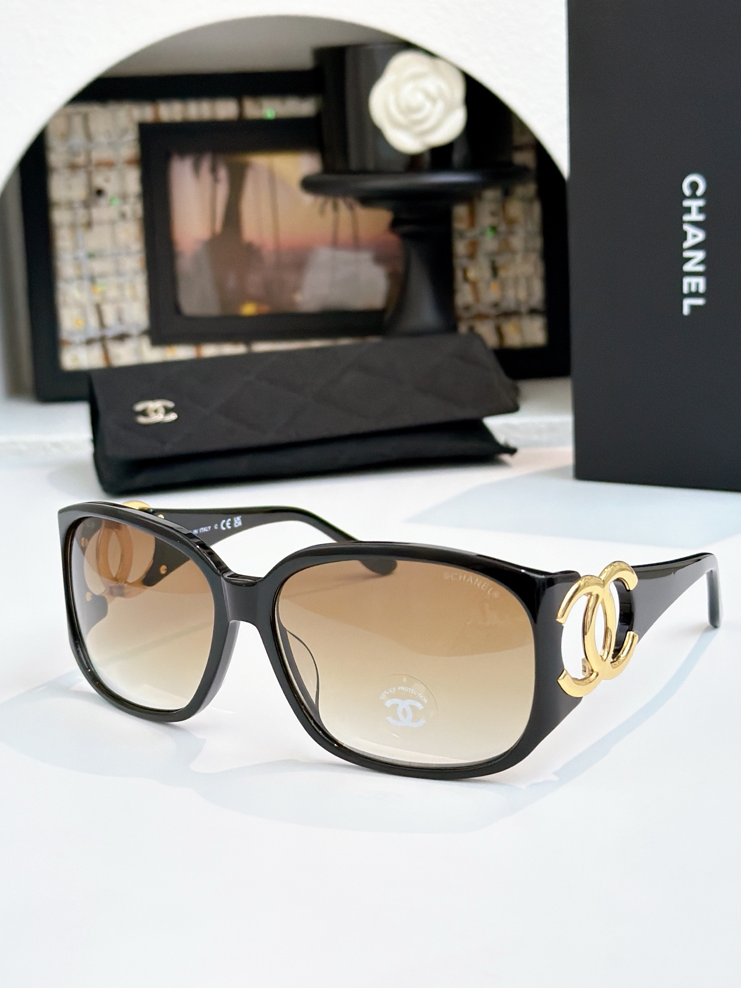 Chanel Glasses 6014 64-16-120 - Image 5