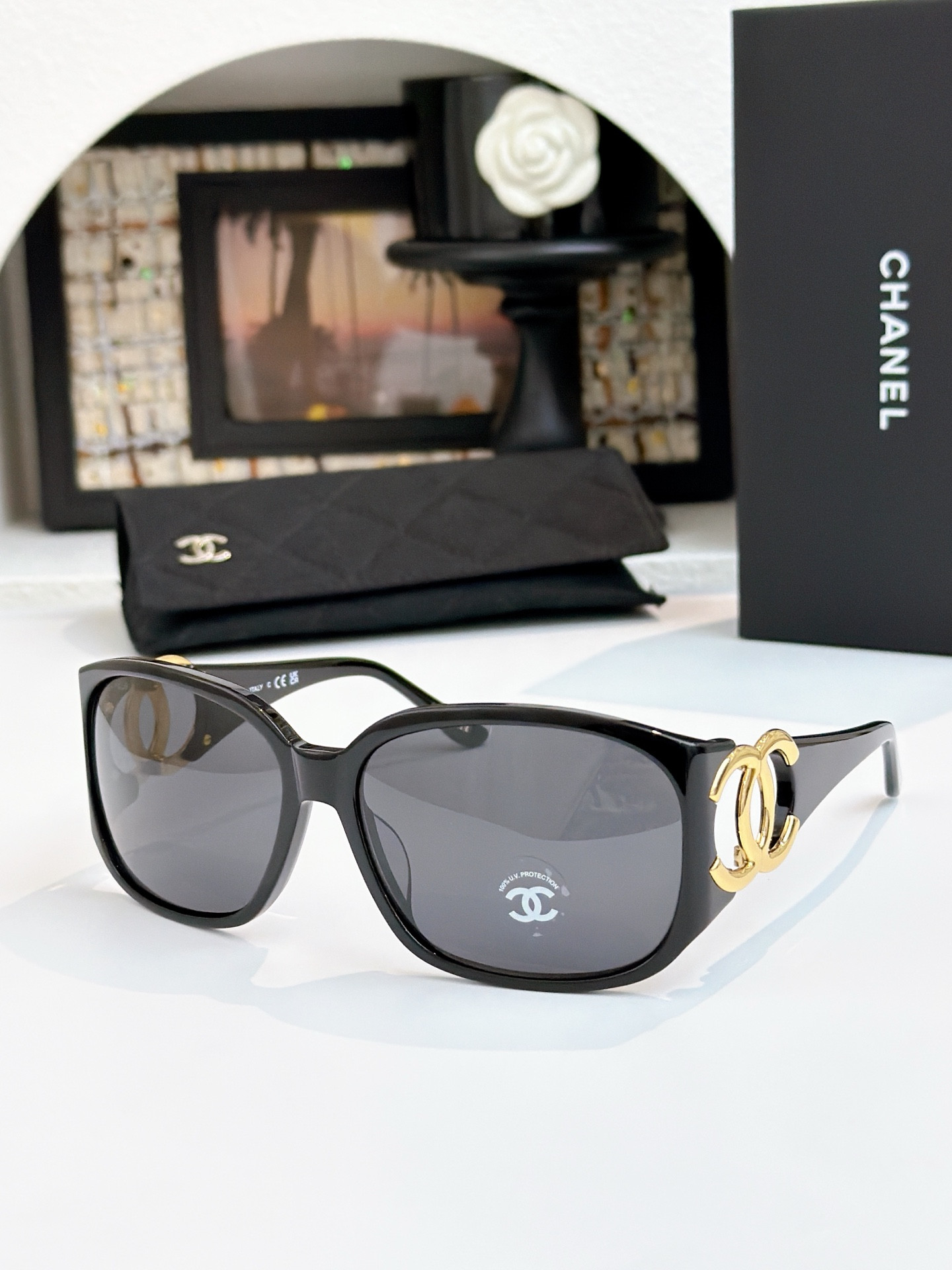 Chanel Glasses 6014 64-16-120 - Image 6