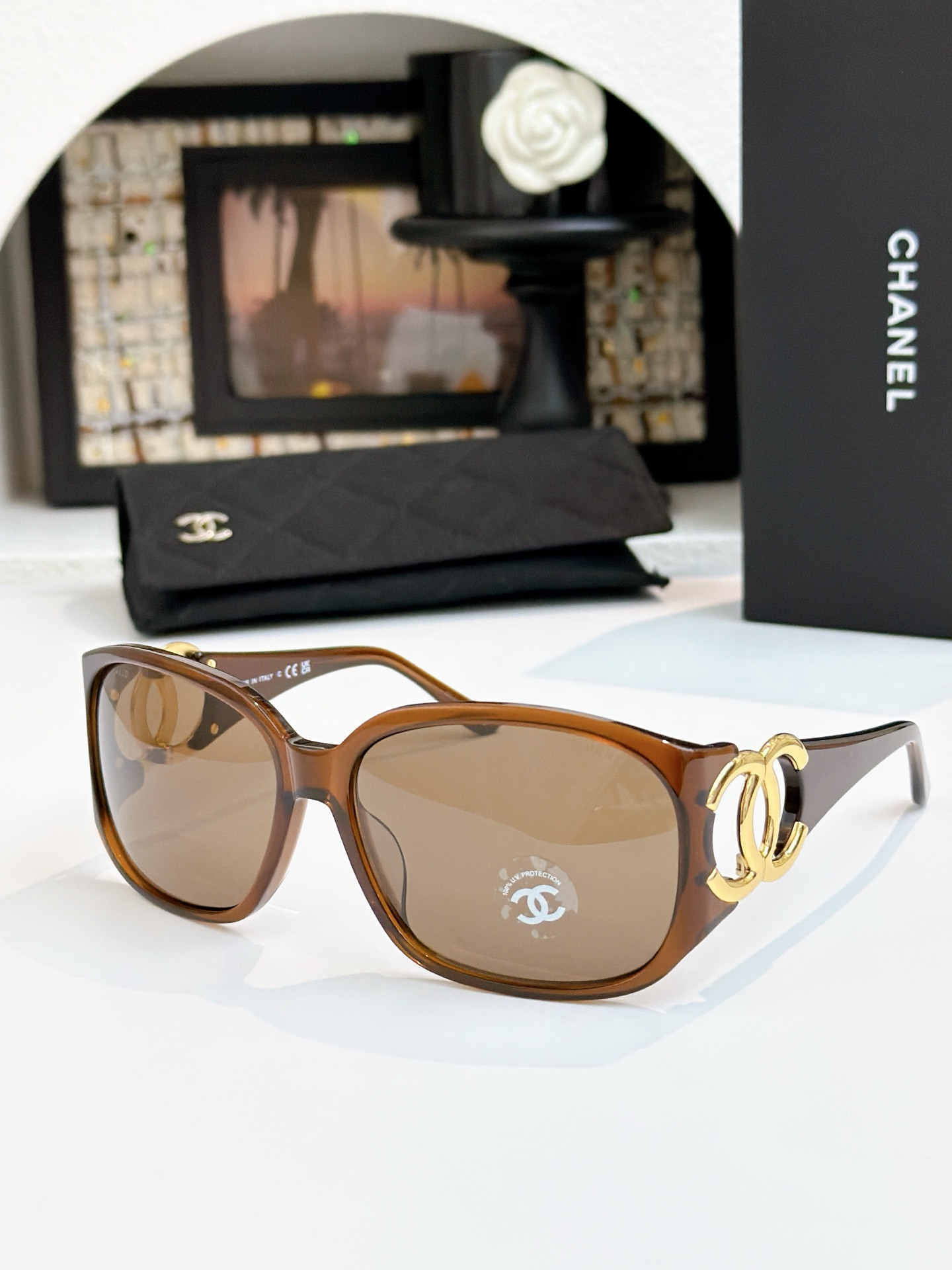 Chanel Glasses 6014 64-16-120 - Image 7
