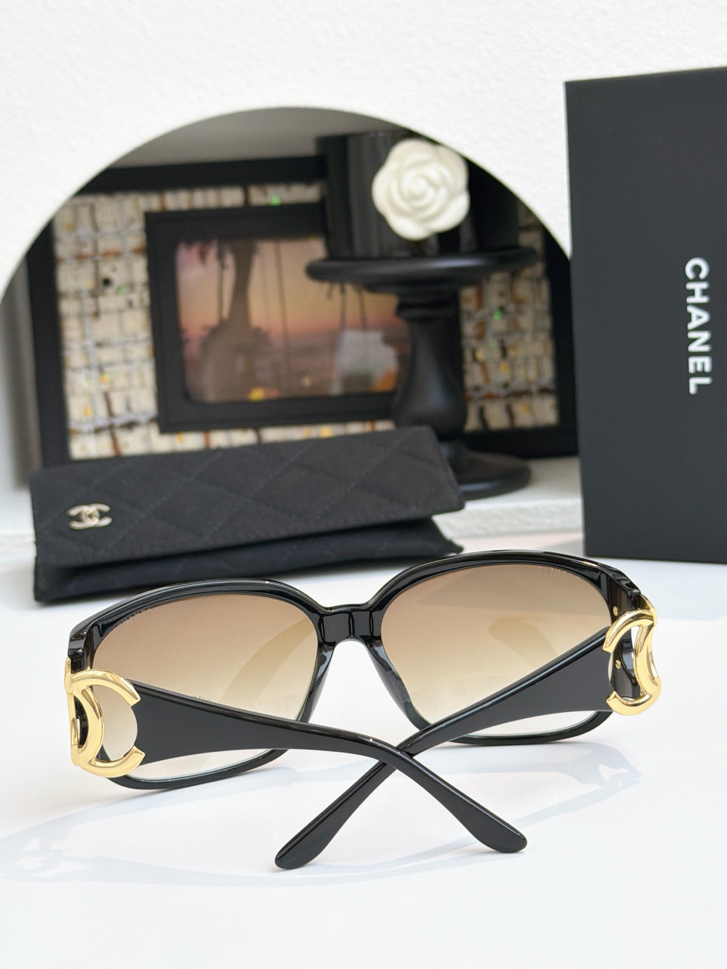 Chanel Glasses 6014 64-16-120 - Image 12