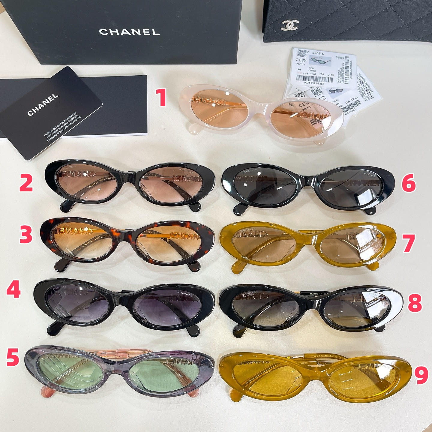 Chanel Glasses 5565S 54-17-140