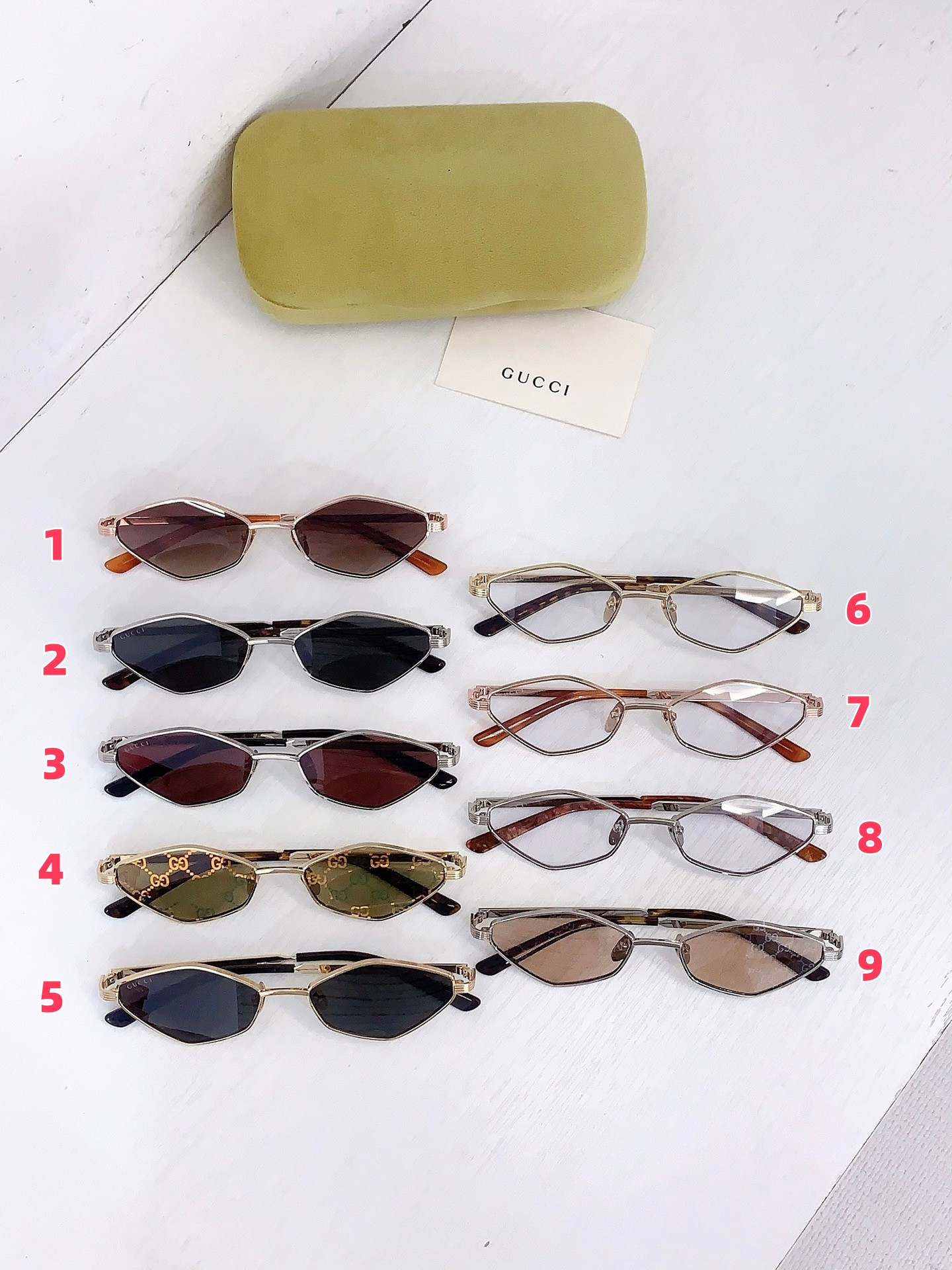 Gucci Glasses GG 2076SA 56-16-145 - Image 2