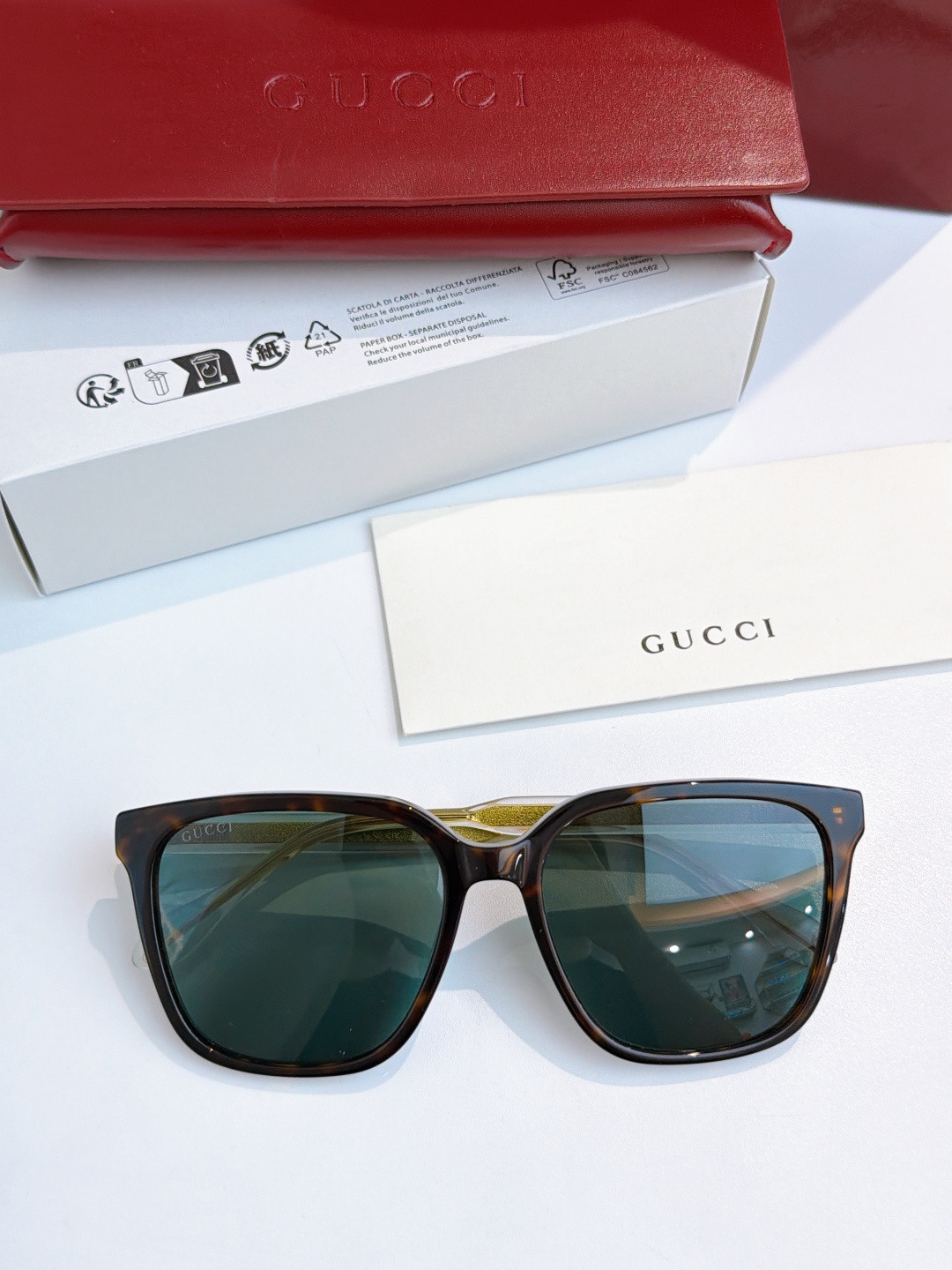 Gucci Glasses GG 1121SA 56-18-150 - Image 6