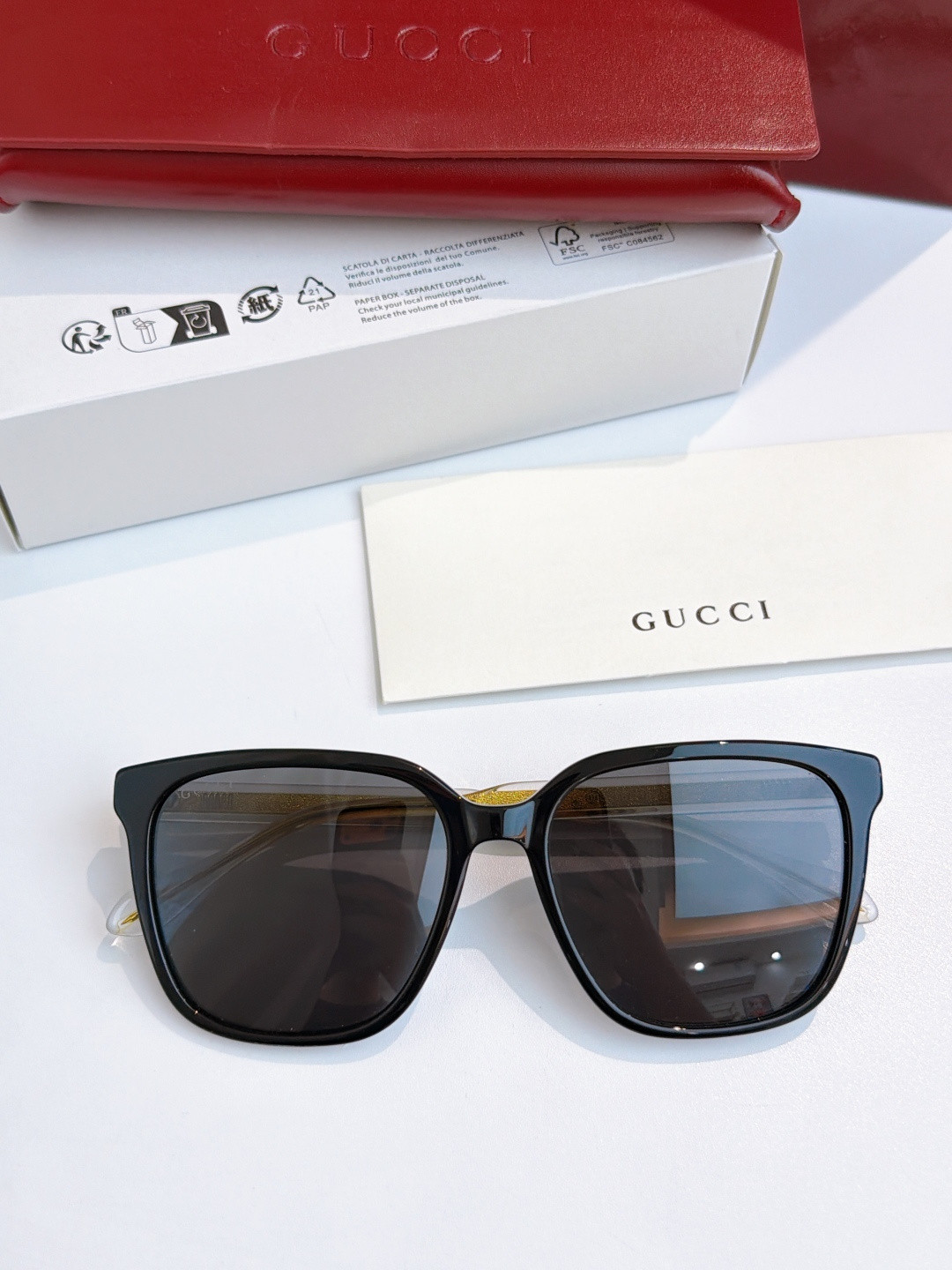 Gucci Glasses GG 1121SA 56-18-150 - Image 7