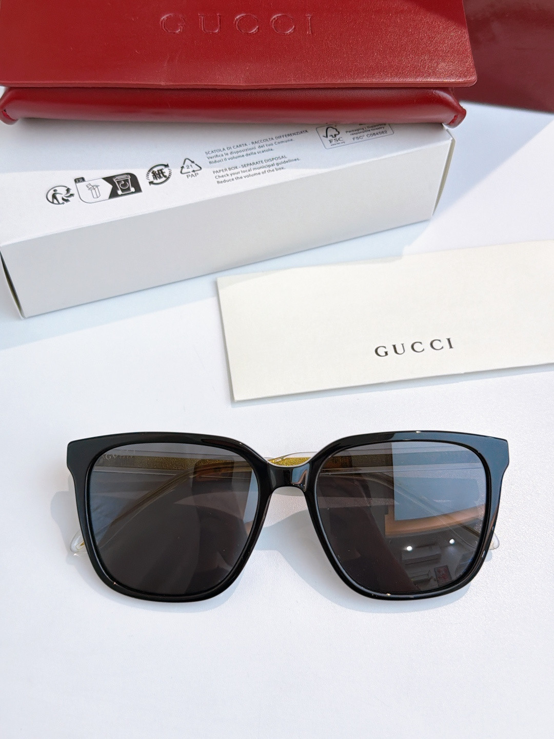 Gucci Glasses GG 1121SA 56-18-150 - Image 8