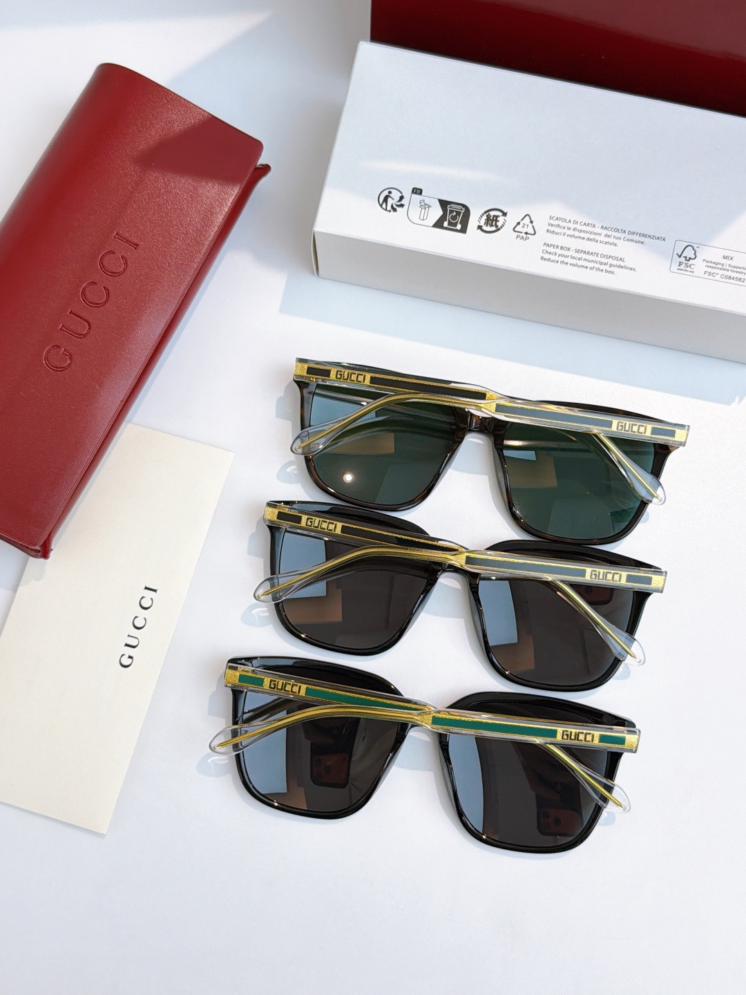 Gucci Glasses GG 1121SA 56-18-150 - Image 13