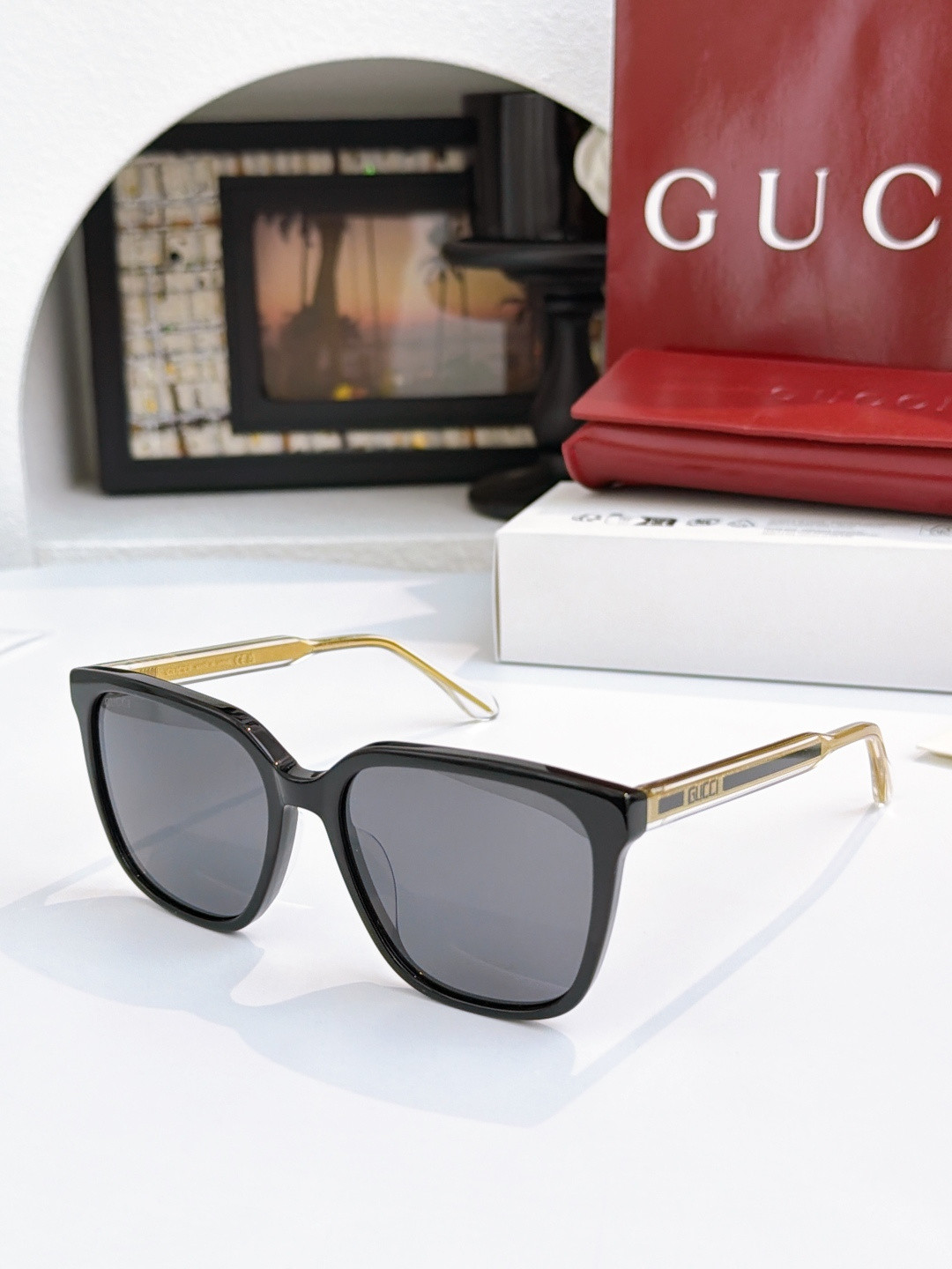 Gucci Glasses GG 1121SA 56-18-150 - Image 3