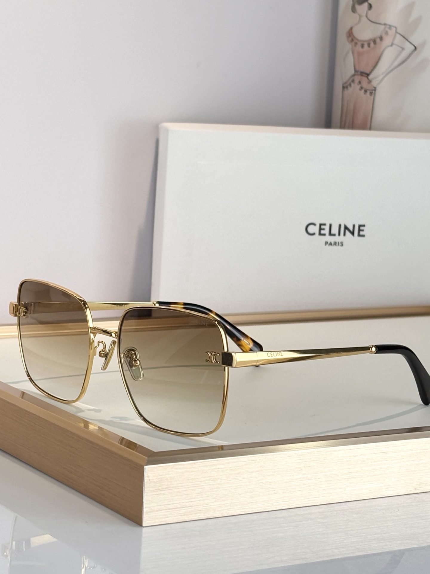 Celine Glasses CL42130U 59-18-145 - Image 4