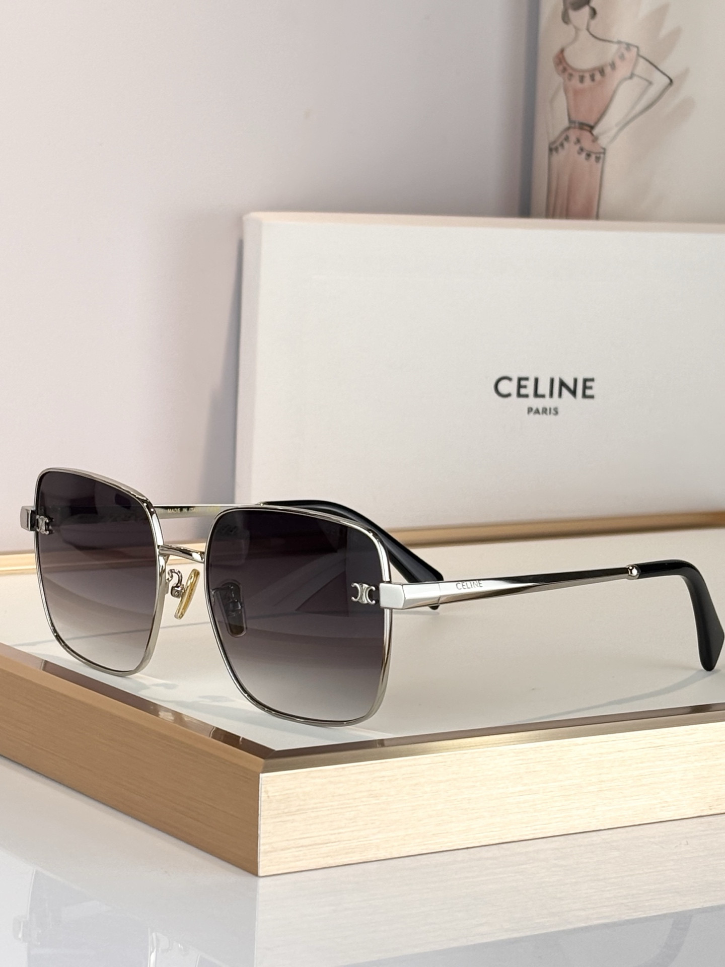 Celine Glasses CL42130U 59-18-145 - Image 5