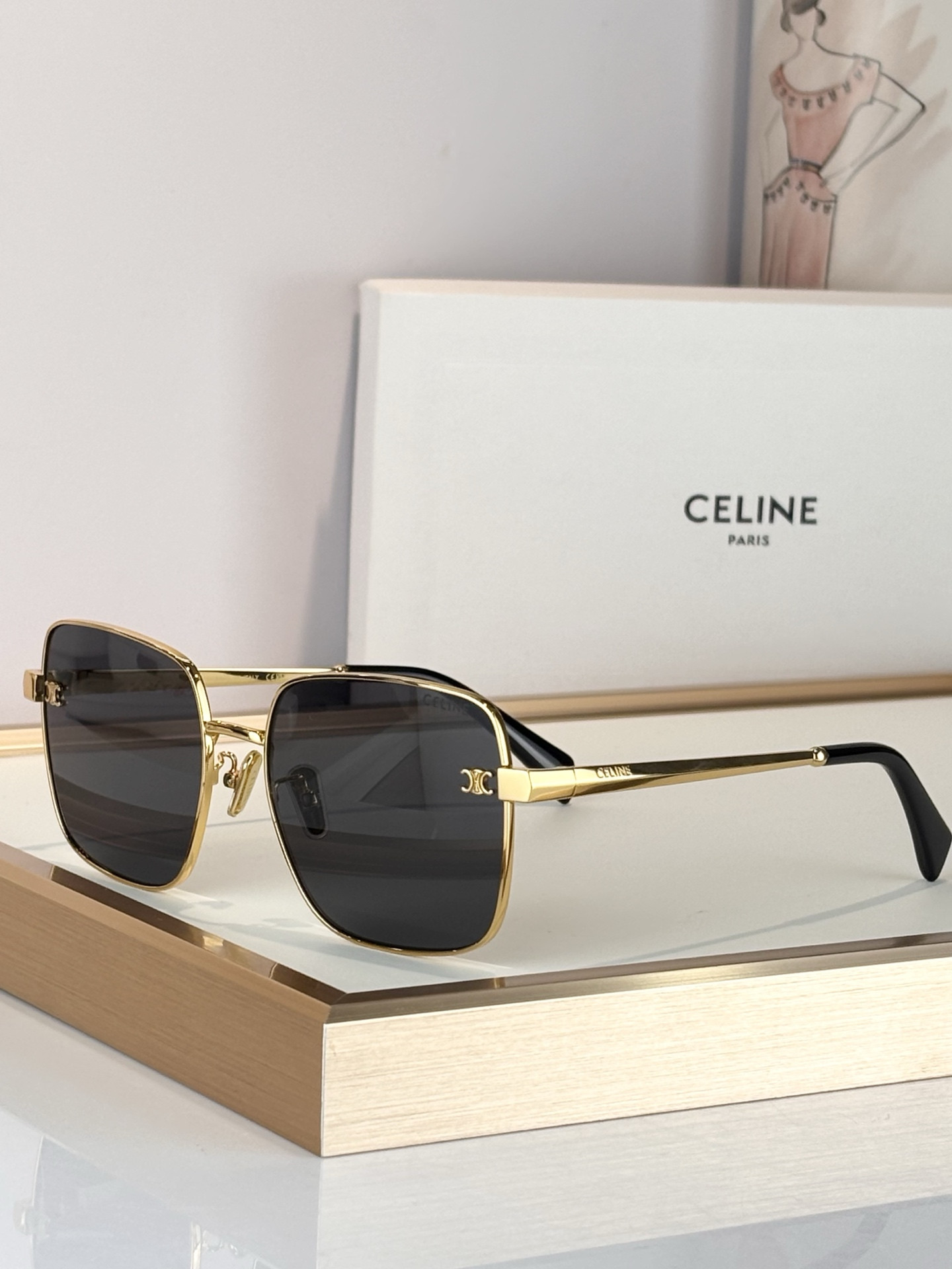 Celine Glasses CL42130U 59-18-145 - Image 6