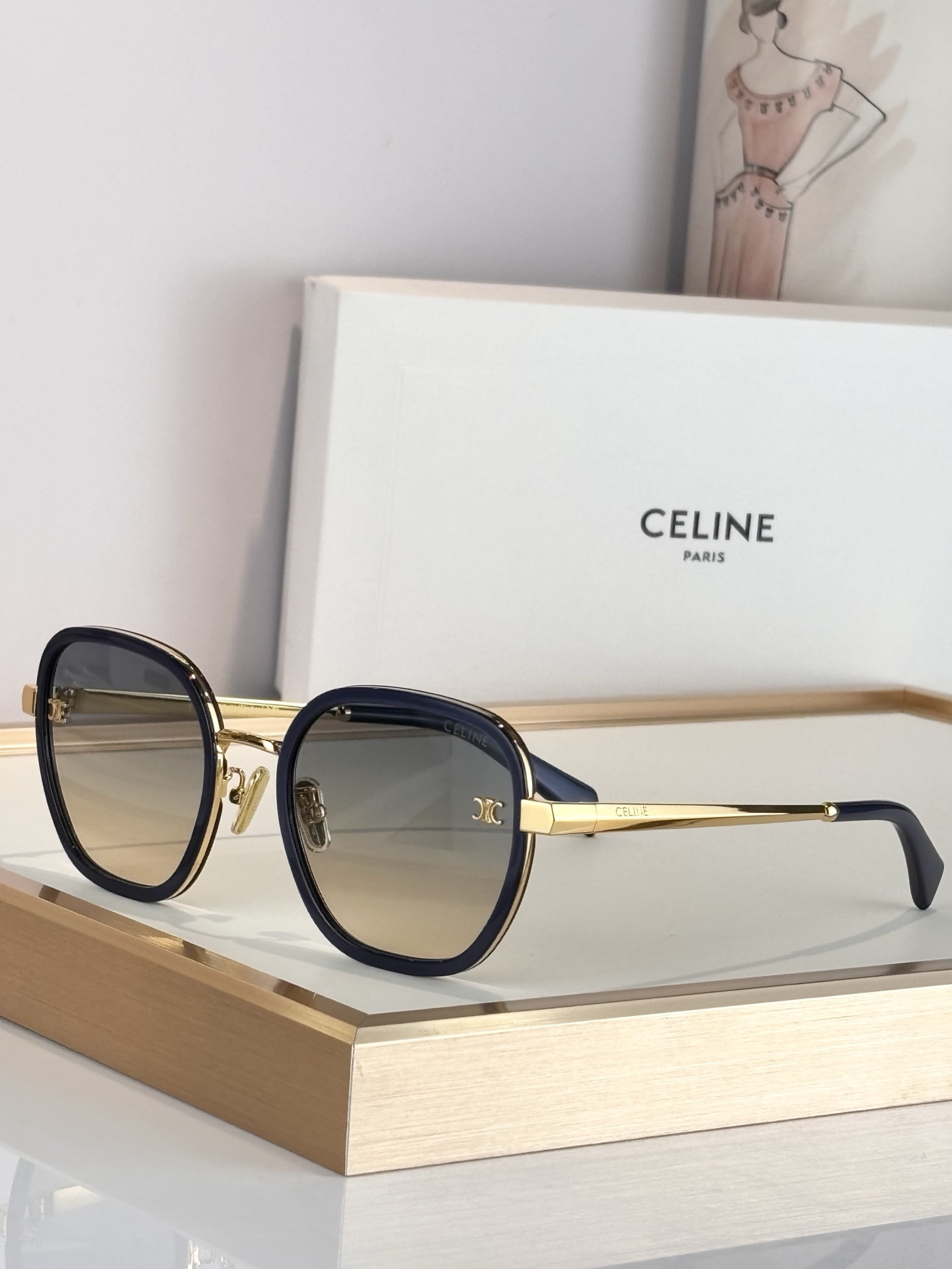 Celine Glasses CL42128U 55-22-145 - Image 6