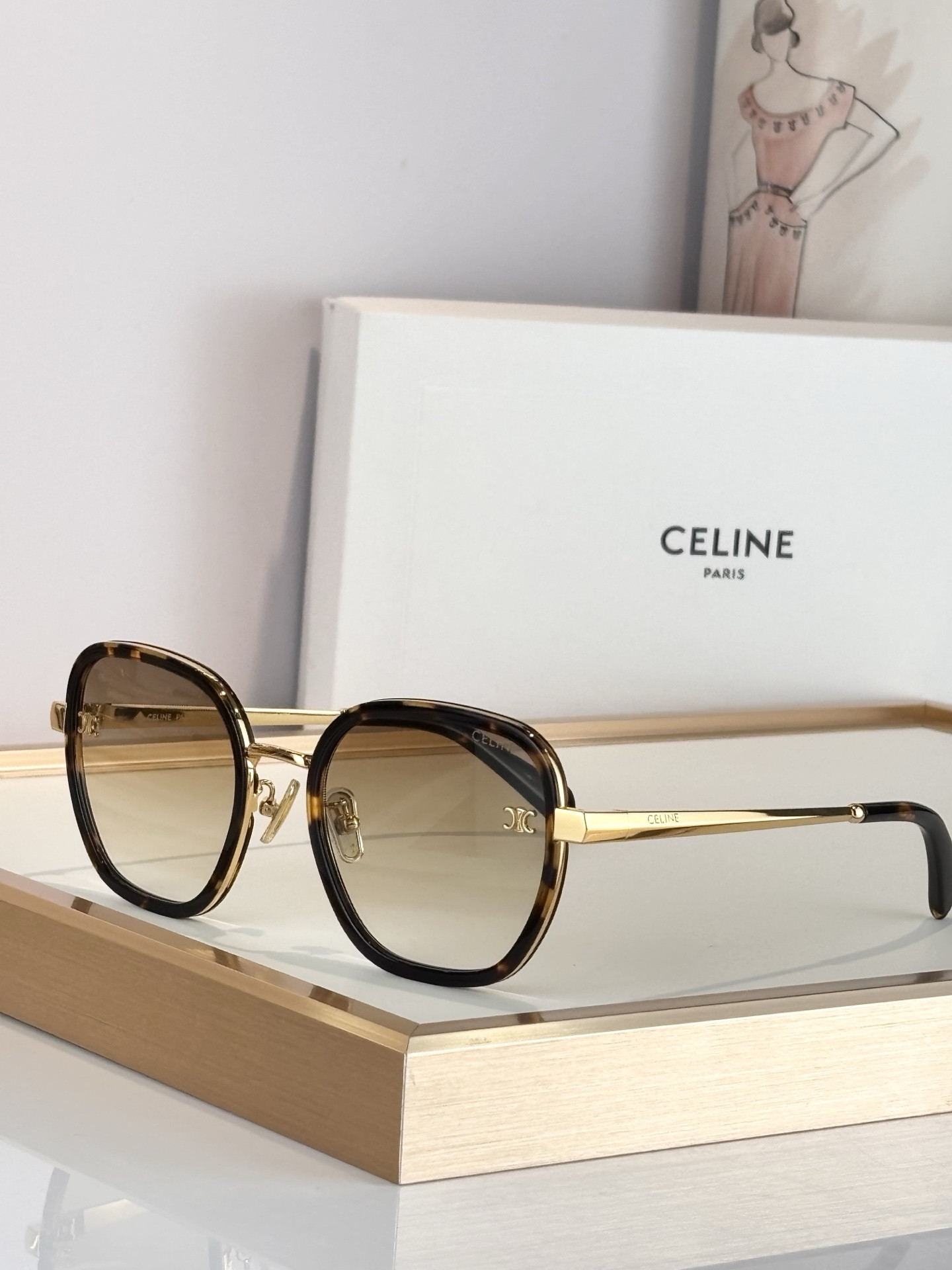 Celine Glasses CL42128U 55-22-145 - Image 7