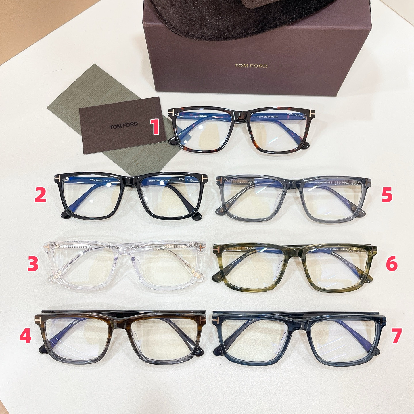 Tom Ford Glasses TF5979 54-19-145 - Image 2