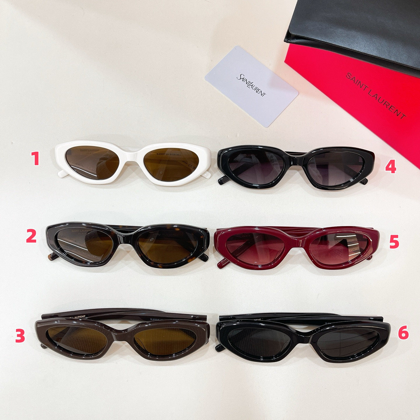YSL Glasses SLM181F 52-20-145 - Image 2
